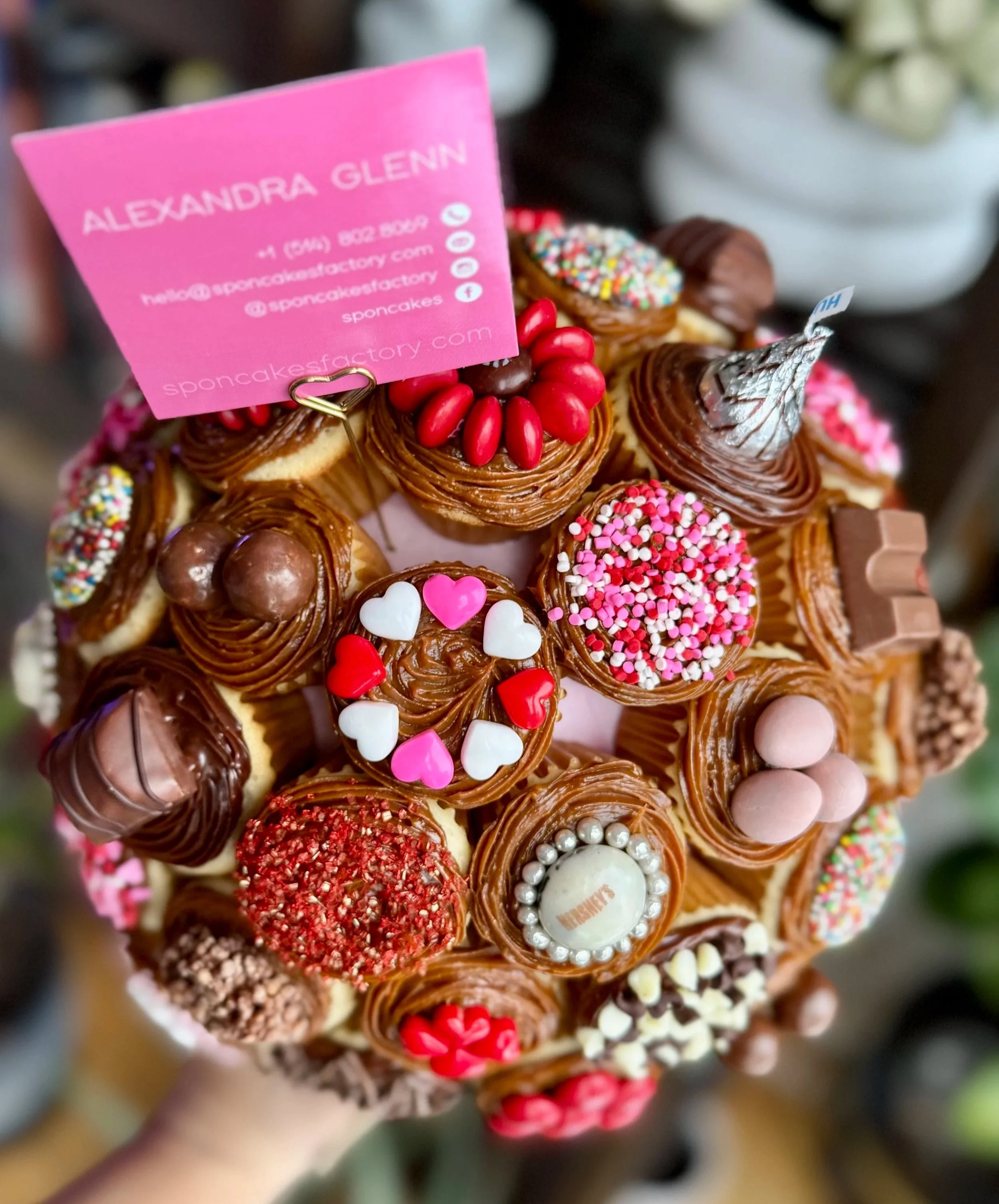 Valentine's day cupcakes