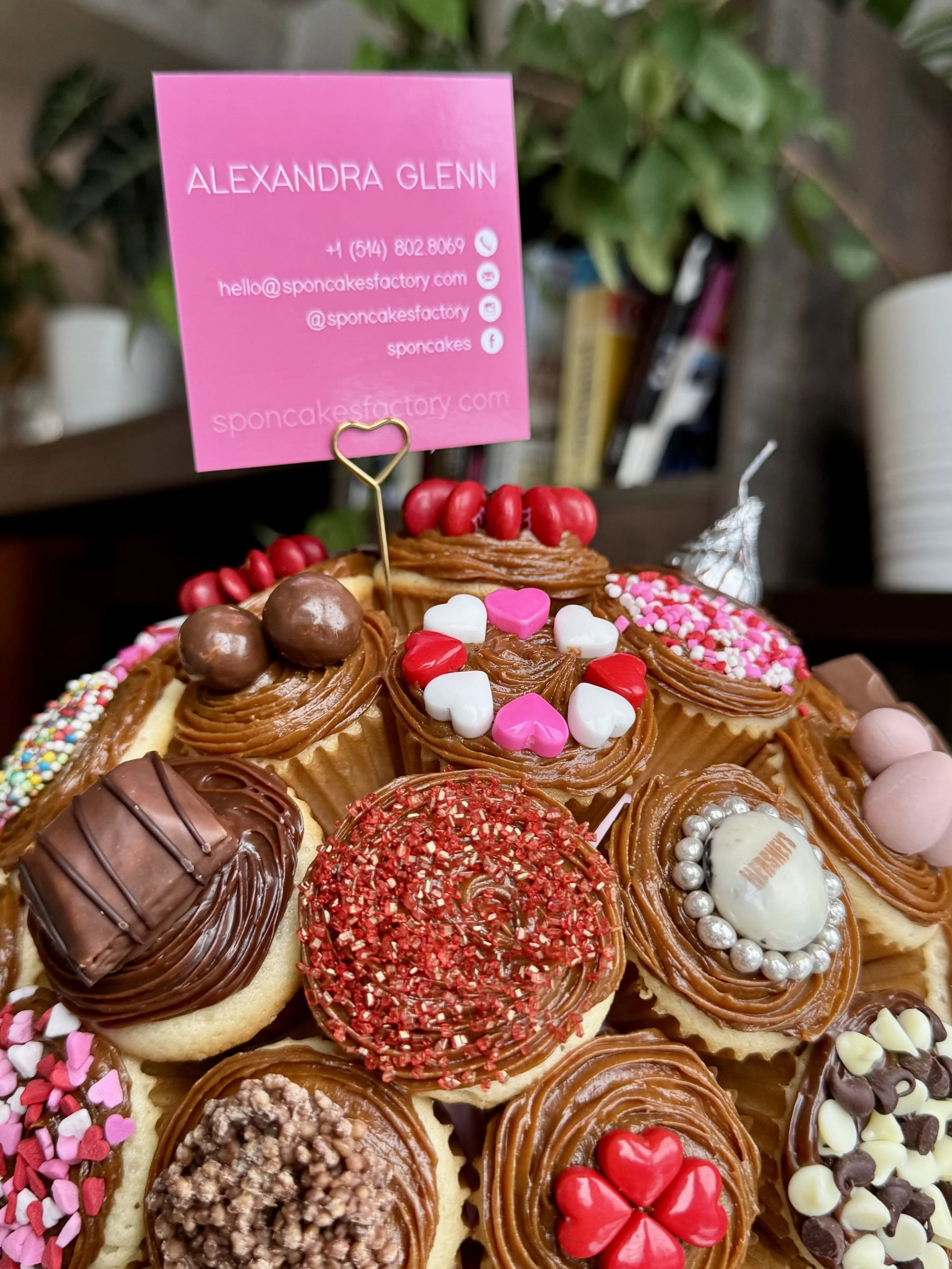 Valentine's day mini cupcakes Bouquet