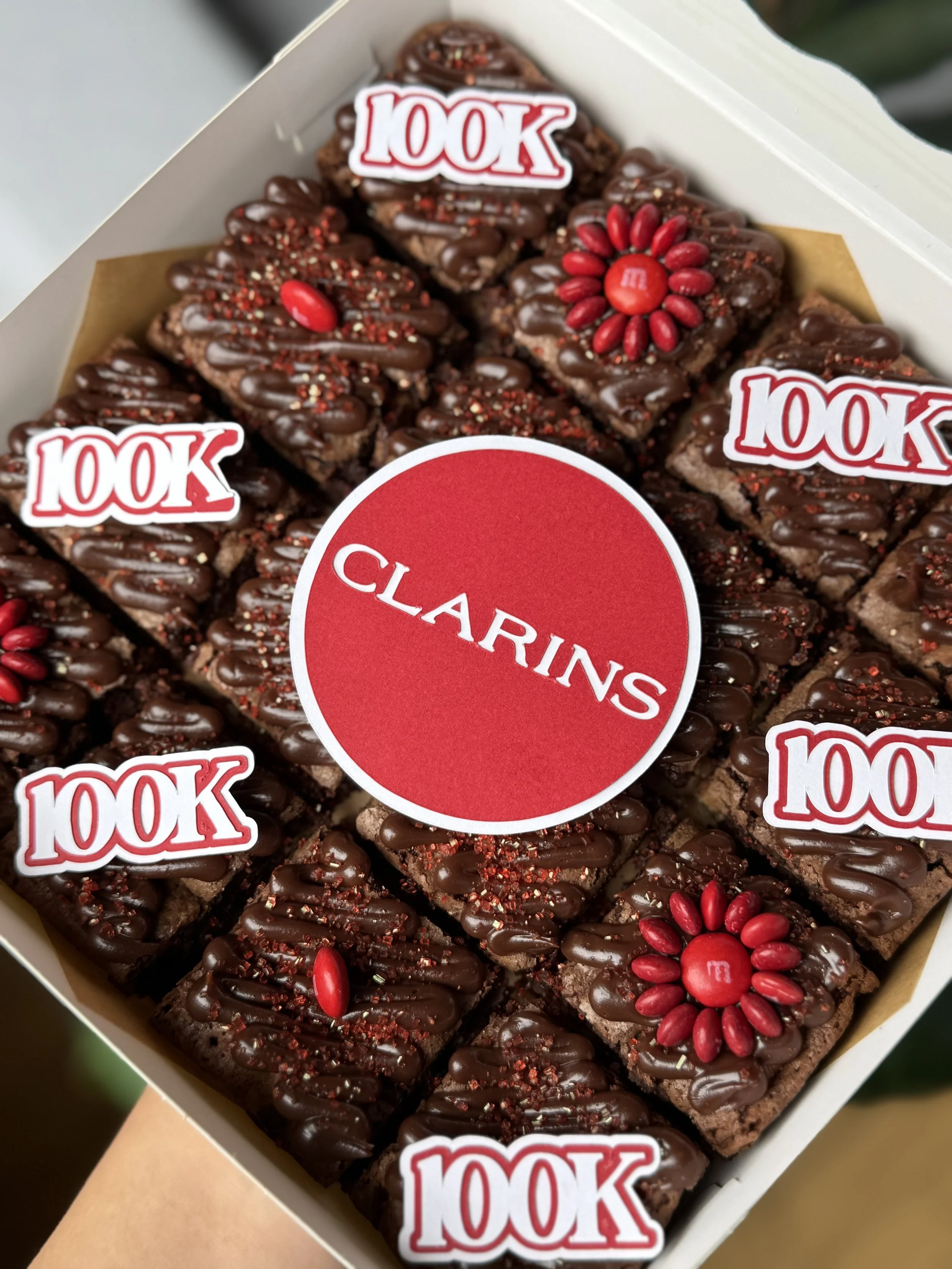 Custom brownie bites