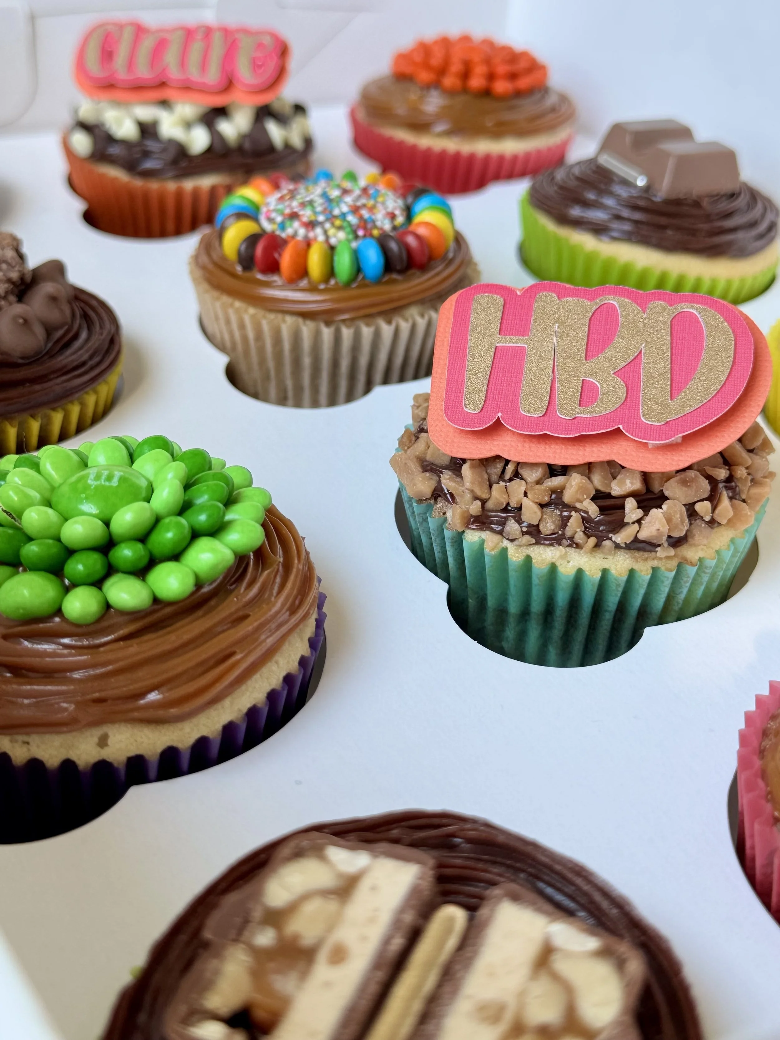 Birthday classic cupcakes