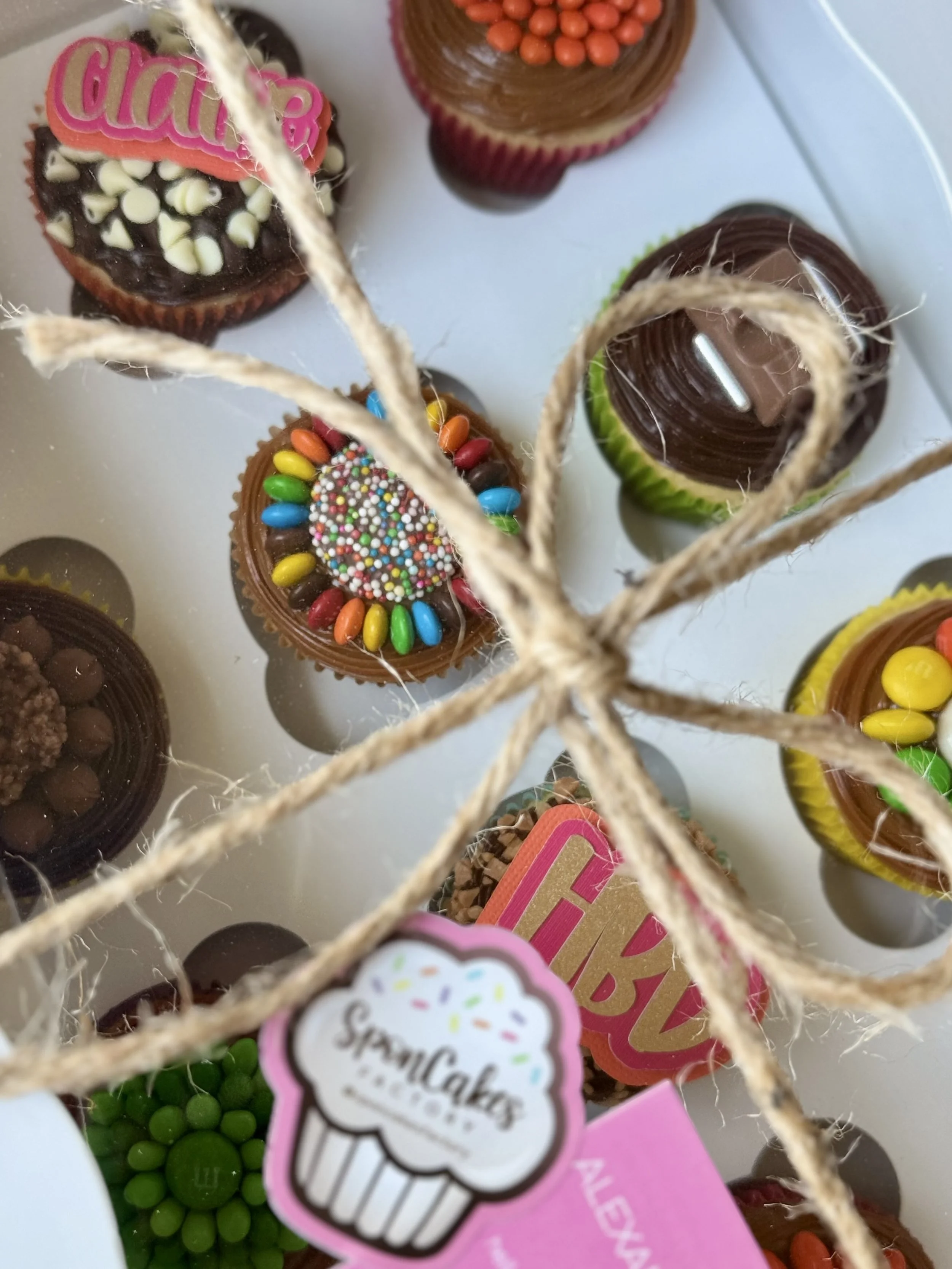 Custom Birthday classic cupcakes