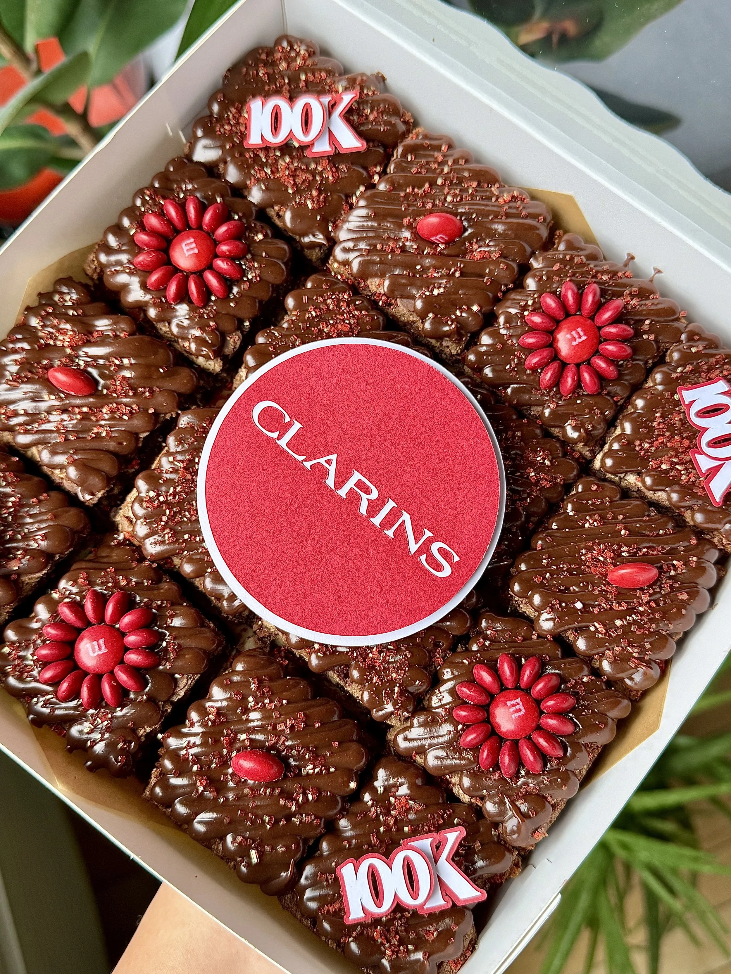 Brownie bites for corporate events and business celebrations