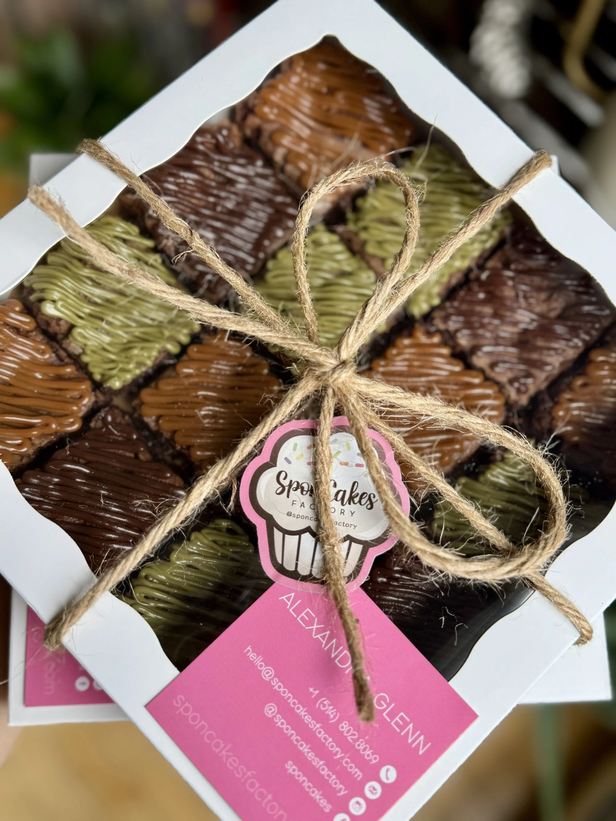 Brownie bites box