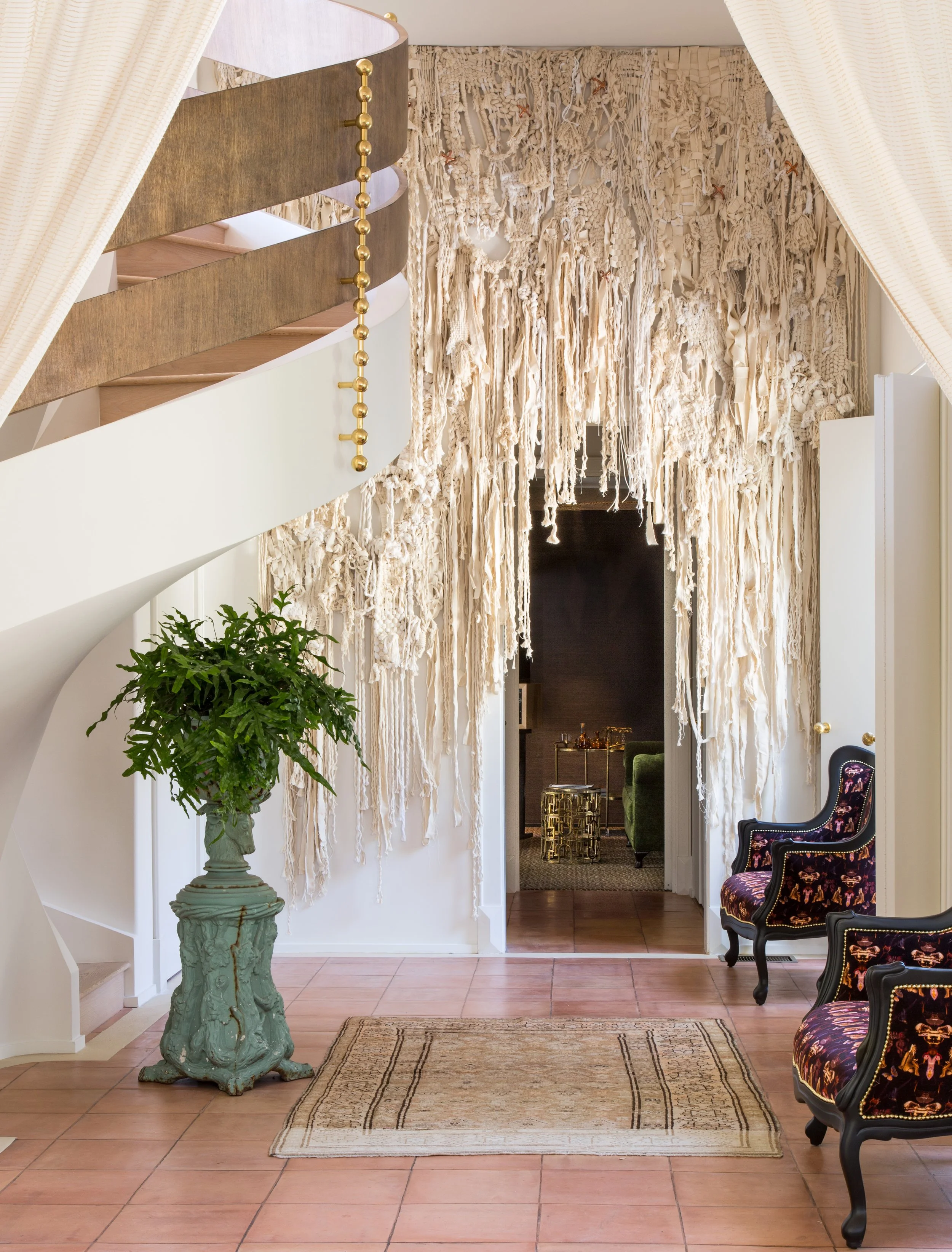 Boutique commercial interior designed by Christina Karras Interiors — artful atmosphere, curated materiality, and brand-forward spatial design, California