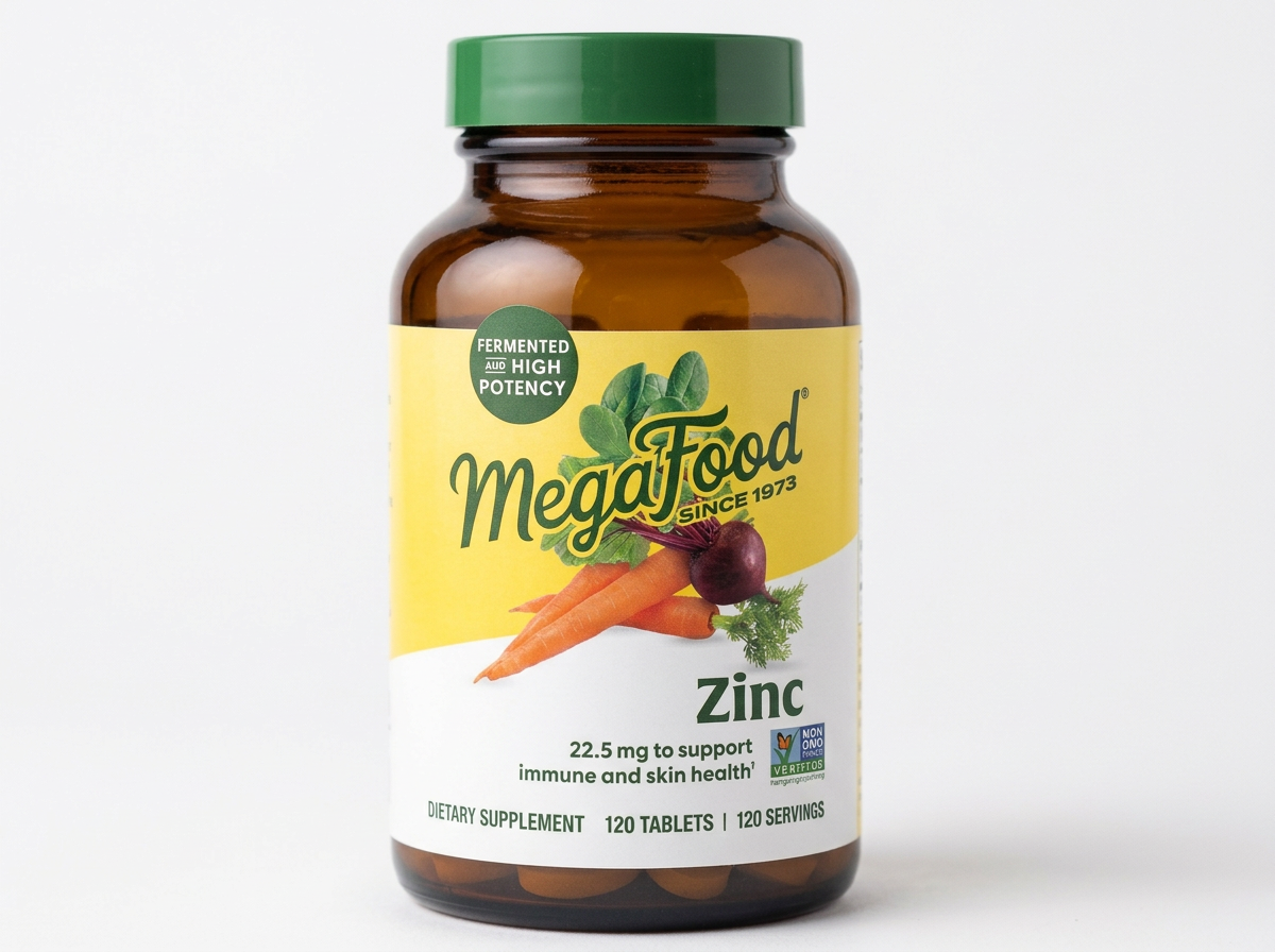 Amazon | MegaFood Fermented Zinc Tablets