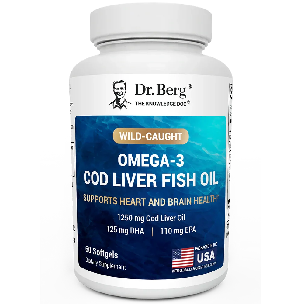 Dr. Berg Omega-3 Cod Liver Oil