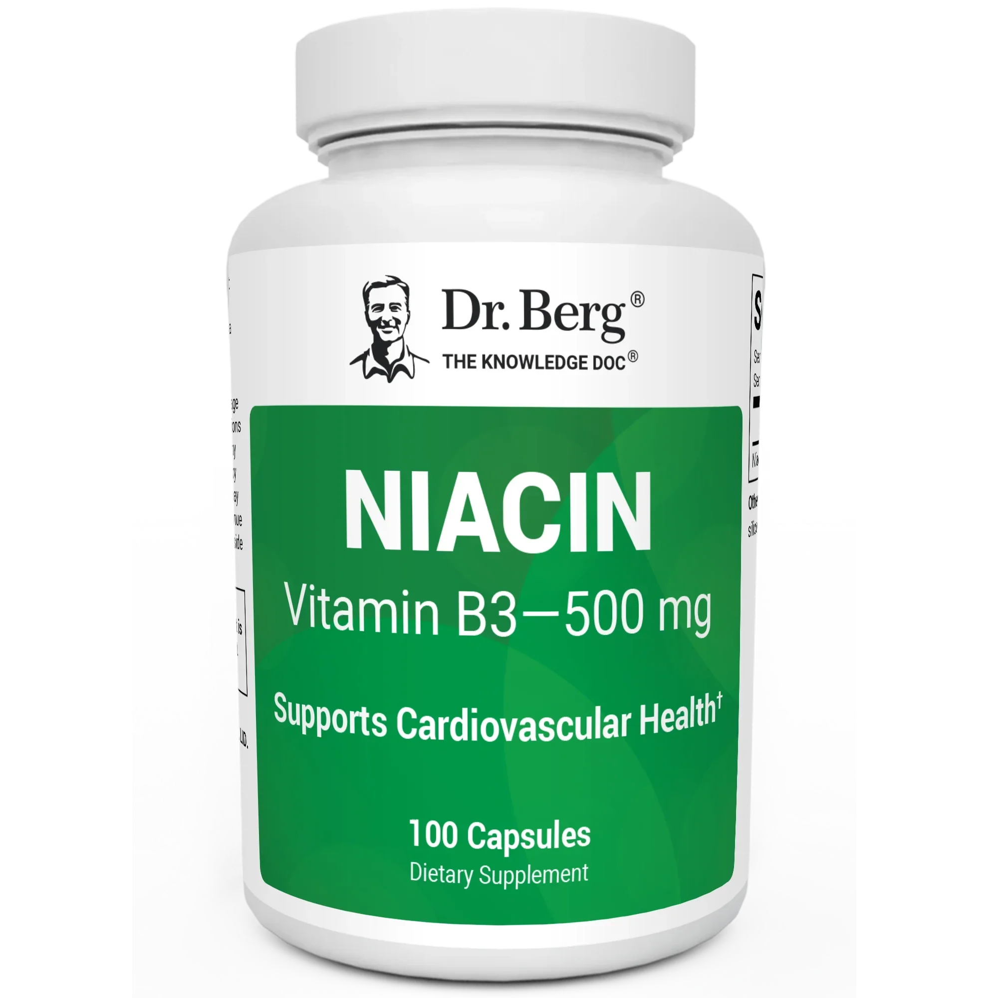 Dr. Berg Niacin Vitamin B3 500 mg