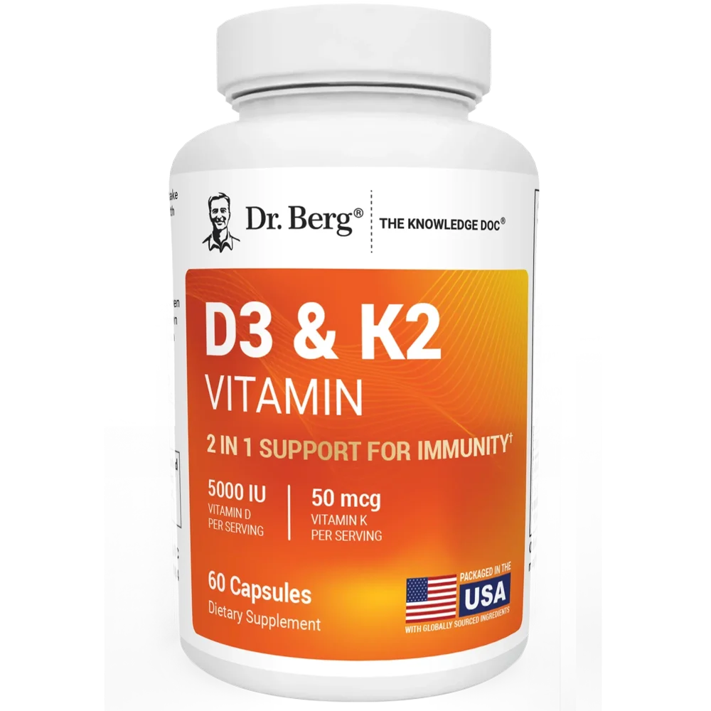 Dr. Berg Vitamin D3 plus K2