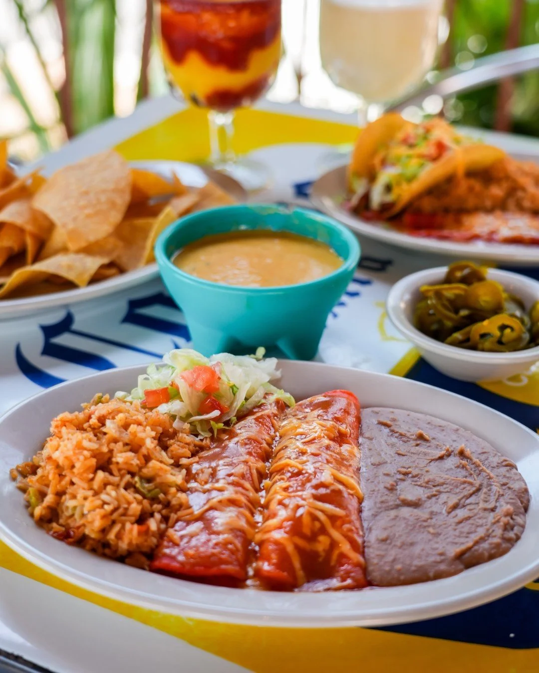 Happy Wednesday! It's officially the best day of the week because our Cheese Enchiladas are only $8.99 from 11 AM to 4 PM. Stop in and treat yourself. 🧀✨