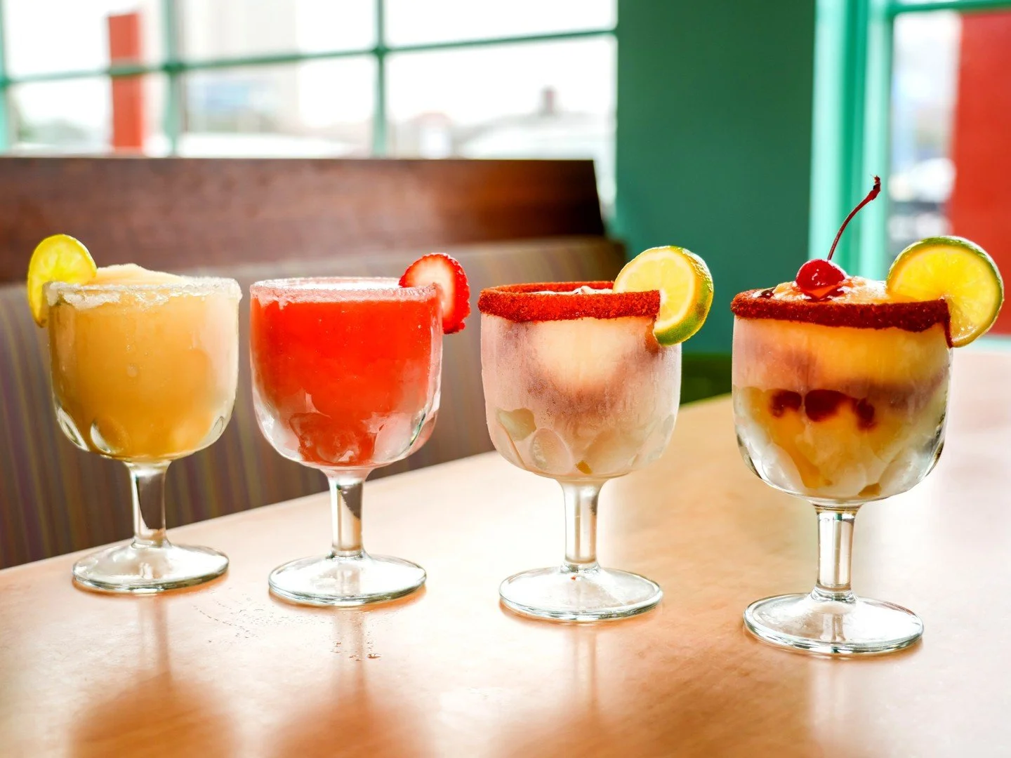 You've made it to your happy hour destination! ⛱️🍹 Join us for $6 margaritas EVERY DAY until 9pm. Yep, you heard us right &mdash; any flavor margarita for just $6 at Mama Margie's!

Available at all locations every day until 9pm. Limit 2 per person 