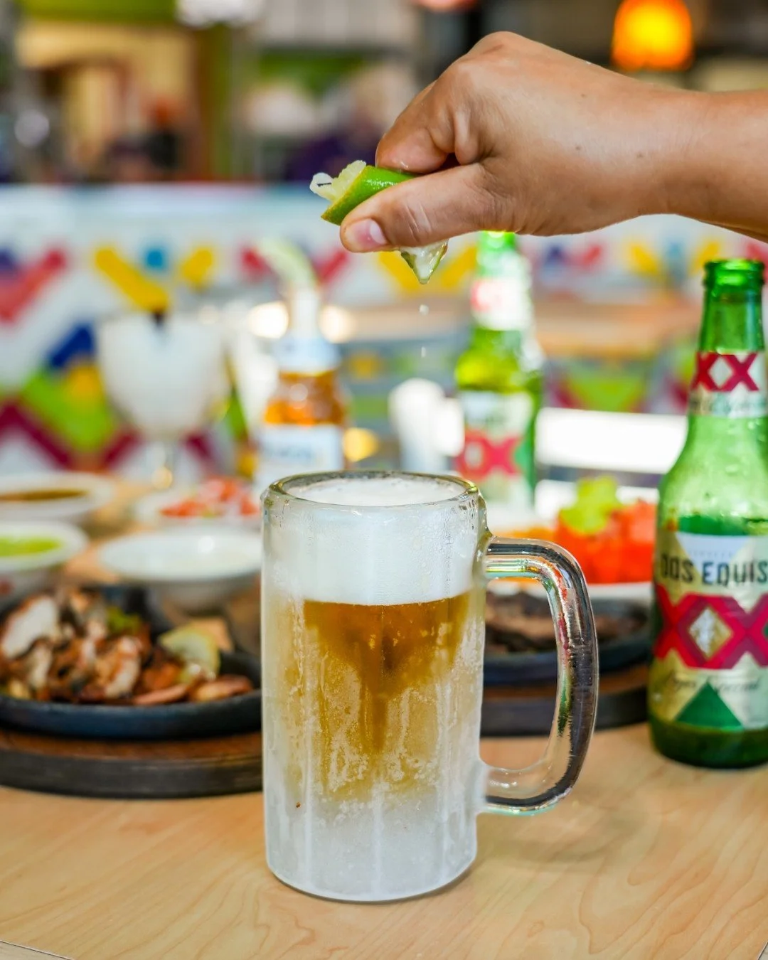 Raise an ice-cold cerveza! It&rsquo;s National Beer Day! 🍻 Whether you&rsquo;re team taco + lager or fajitas + an ice-cold premium, we&rsquo;ve got your perfect pairing waiting. Swing by today and let's celebrate. Salud! #NationalBeerDay