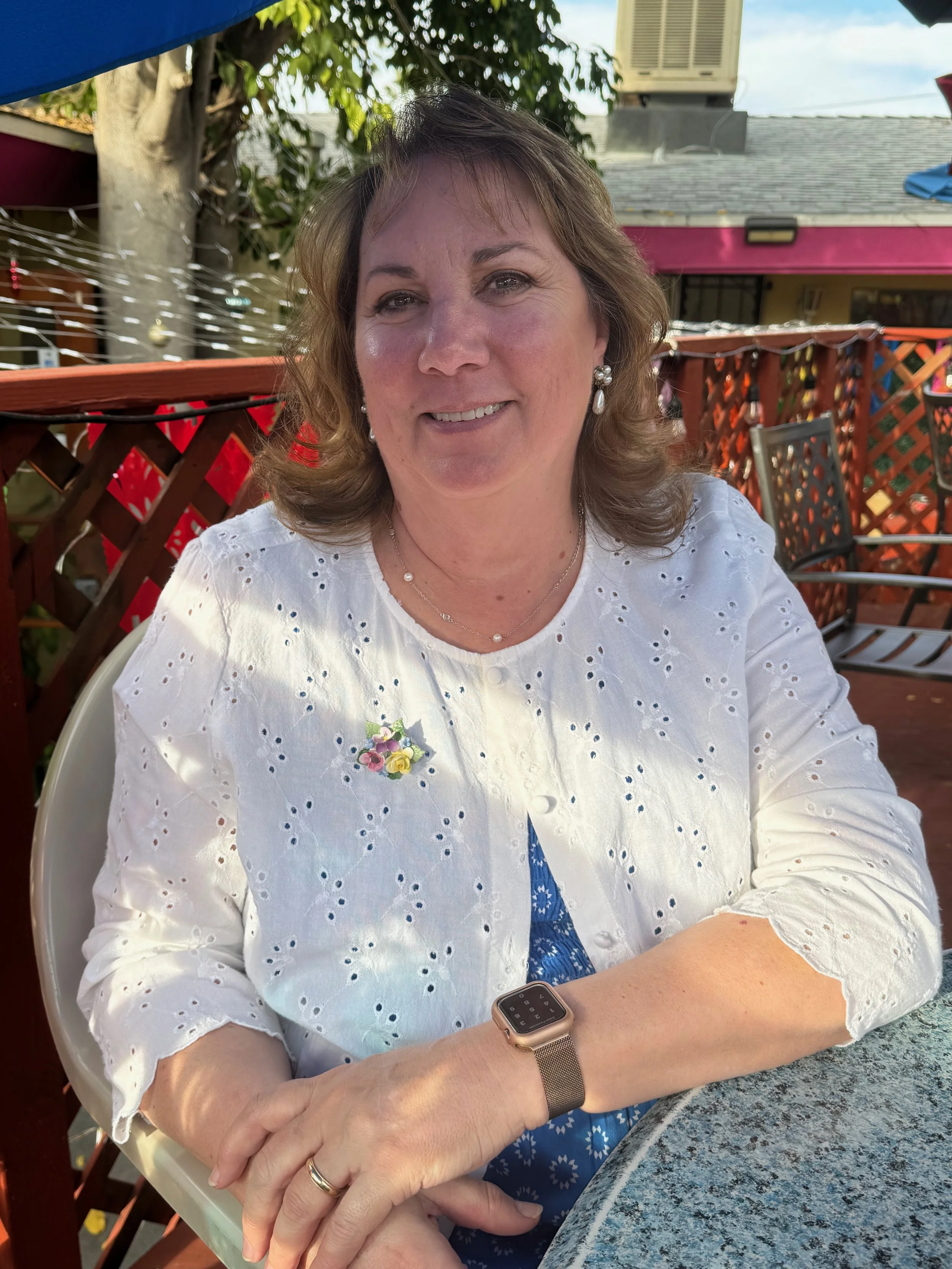 Piano teacher Tracy Lovley in San Diego