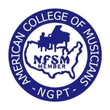 Member of the American College of Musicians National Guild of Piano Teachers
