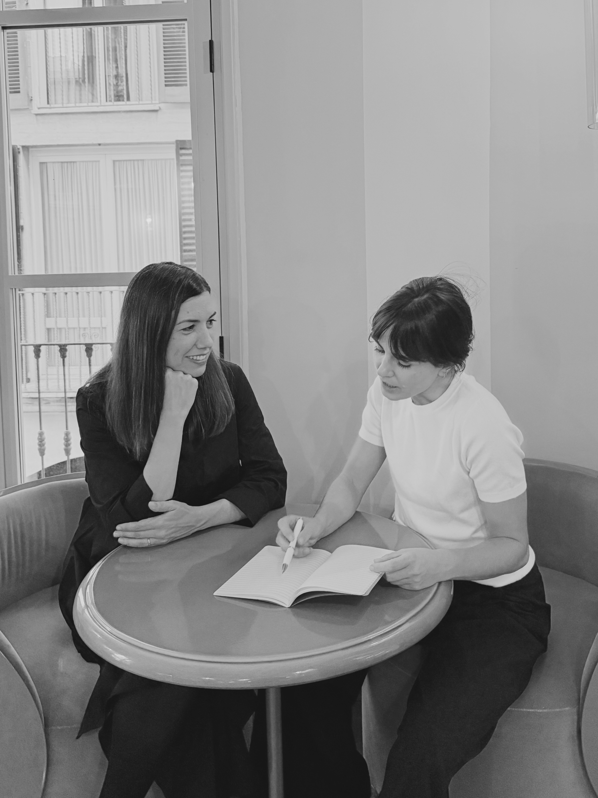 Marta Cabañas y Anna Berenguer