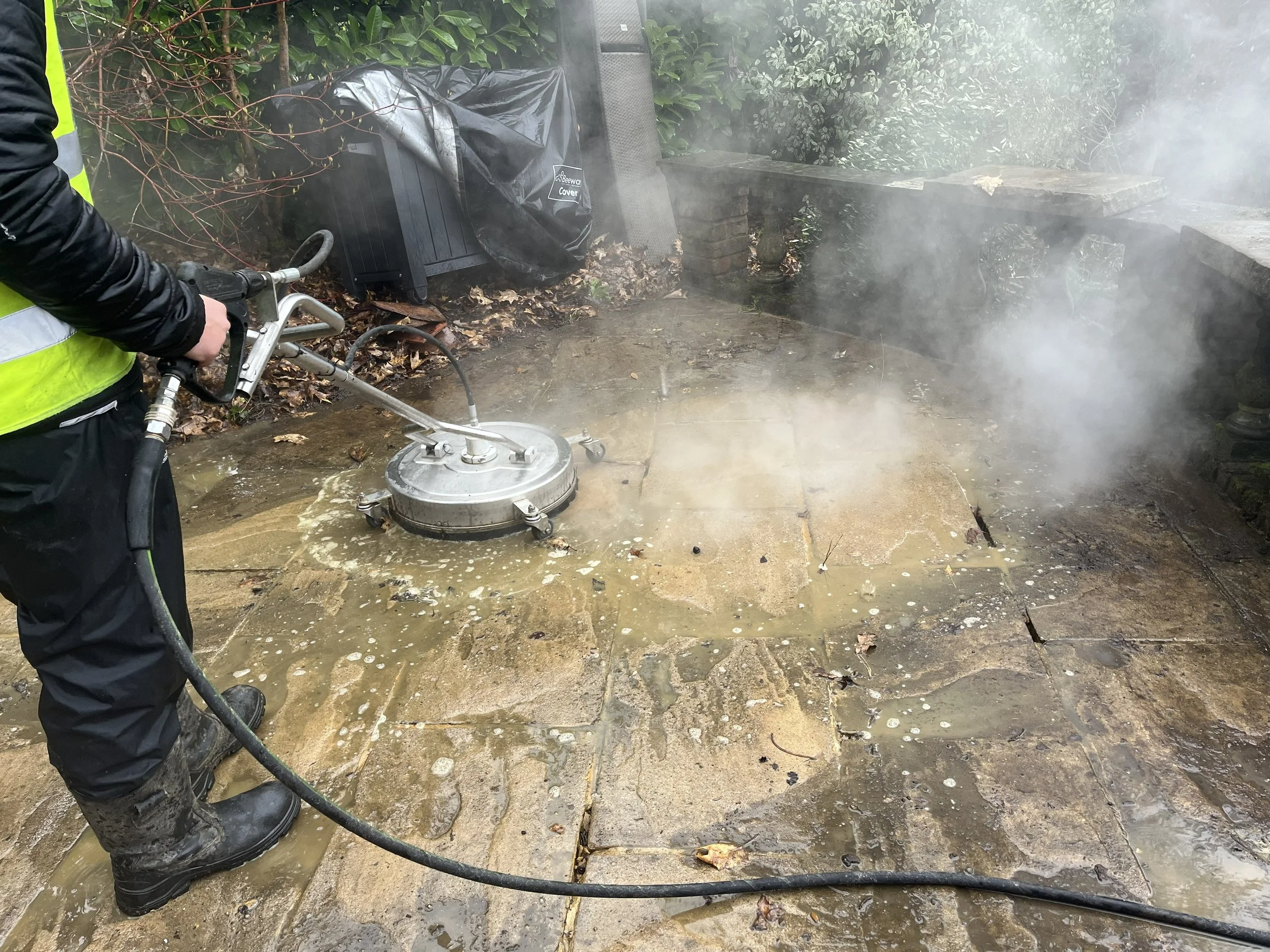 Driveway Cleaning, Patio Cleaning, Brick Cleaning