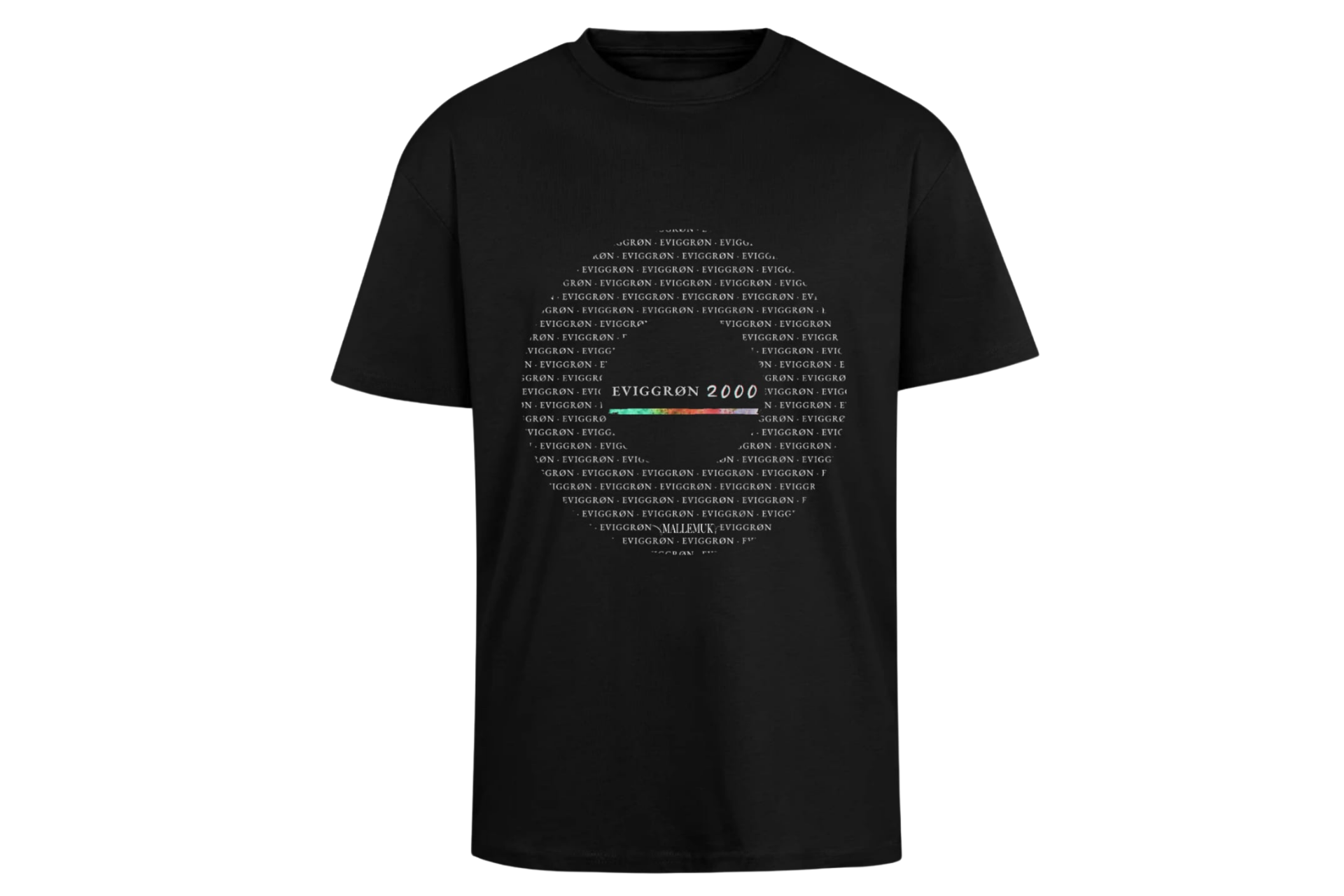 Unisex Loose Fit  Eviggrøn 2000 T-shirt    //  250,-   
Størrelser (S, M, L, XL)