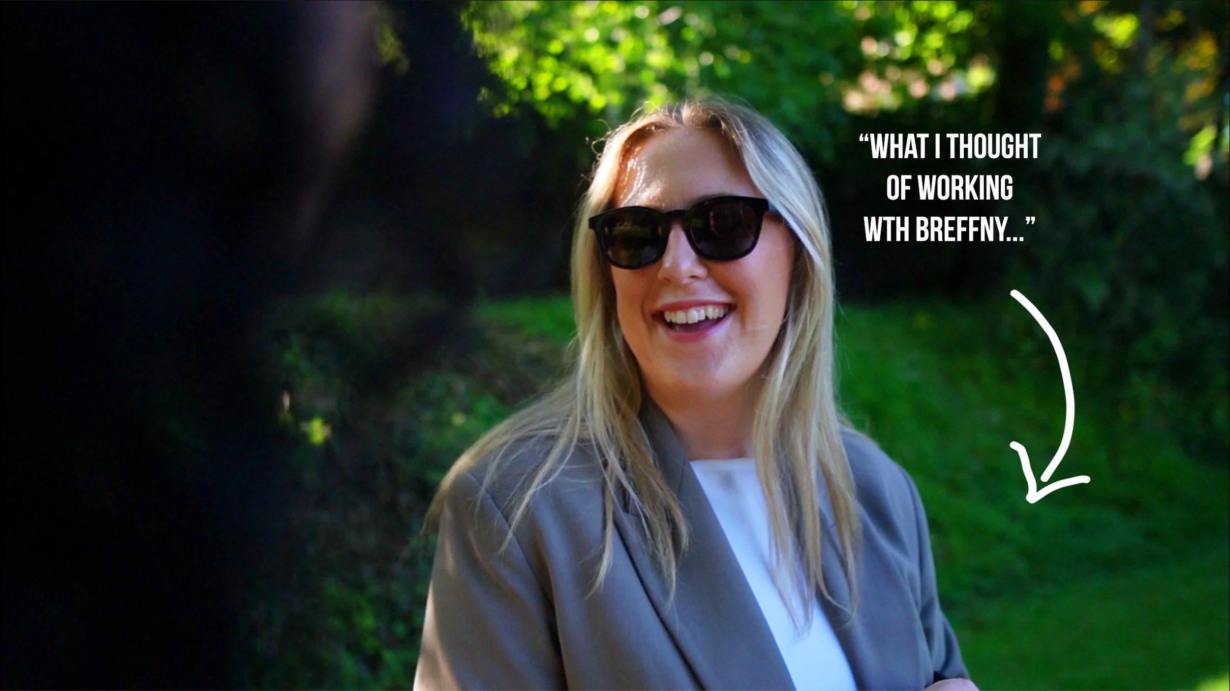 A wedding video filmed in Dublin Ireland of a couple walking around together, speaking about their love, dancing together & telling the story about how they met.