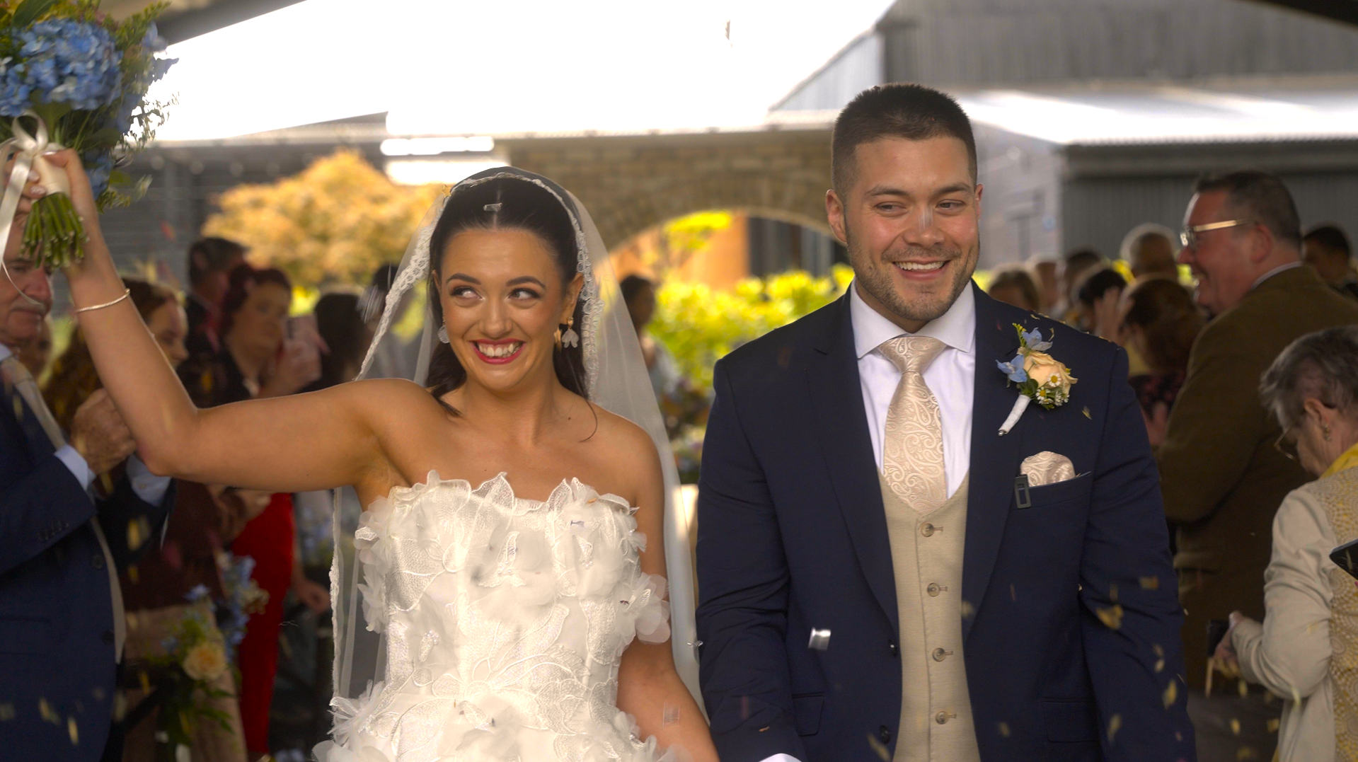 A Wedding Videographer’s Day at Poulaphouca House &amp; Falls, Ireland.