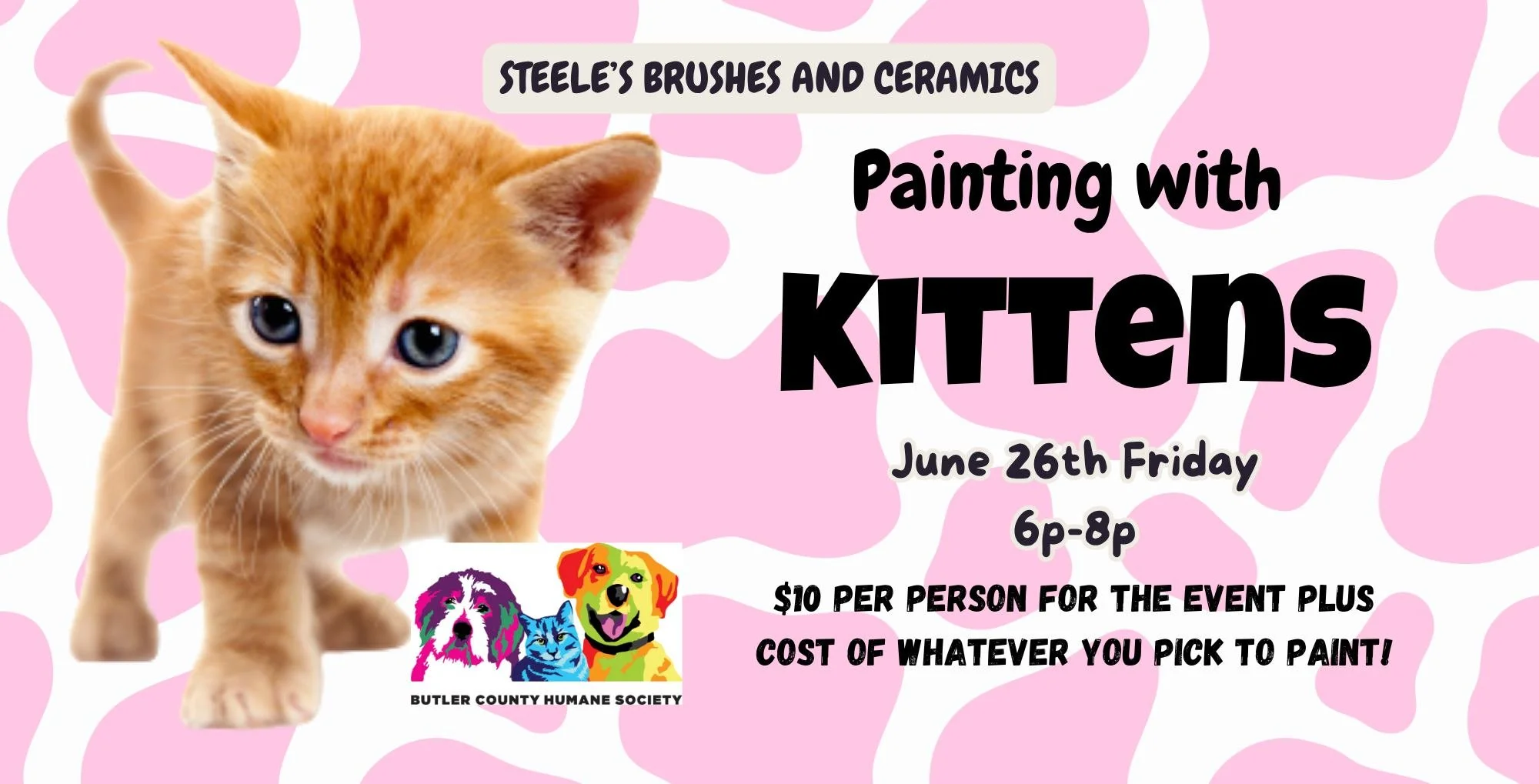 Paiting with Kittens!