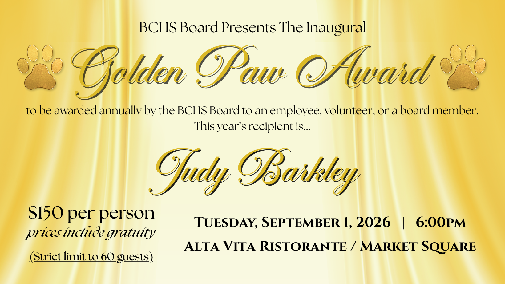 Golden Paw Award