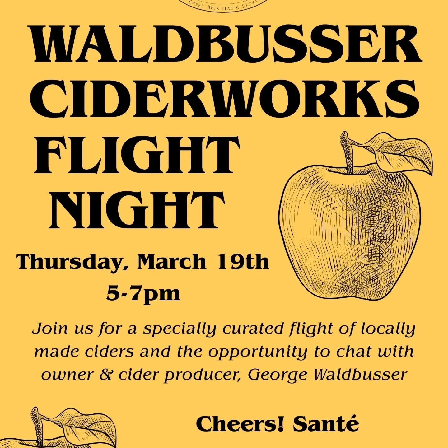 Join us Thursday Mar 19th, 5pm @thebierelibrary for some seriously #dryciders full of character. We'll have the Home Grown, Hopped, and Plush to sample. 

It's also equinox eve! Celebrate the coming of spring,  longer days, and the sun crossing the e