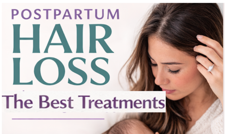 The Best Treatments for Postpartum Hair Loss