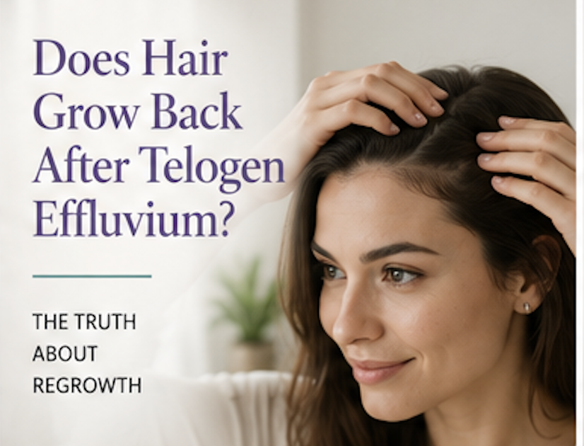 Does Hair Grow Back After Telogen Effluvium?