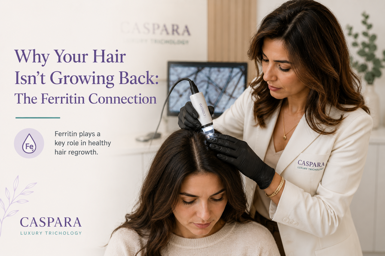 Why Your Hair Isn’t Growing Back: The Ferritin Connection