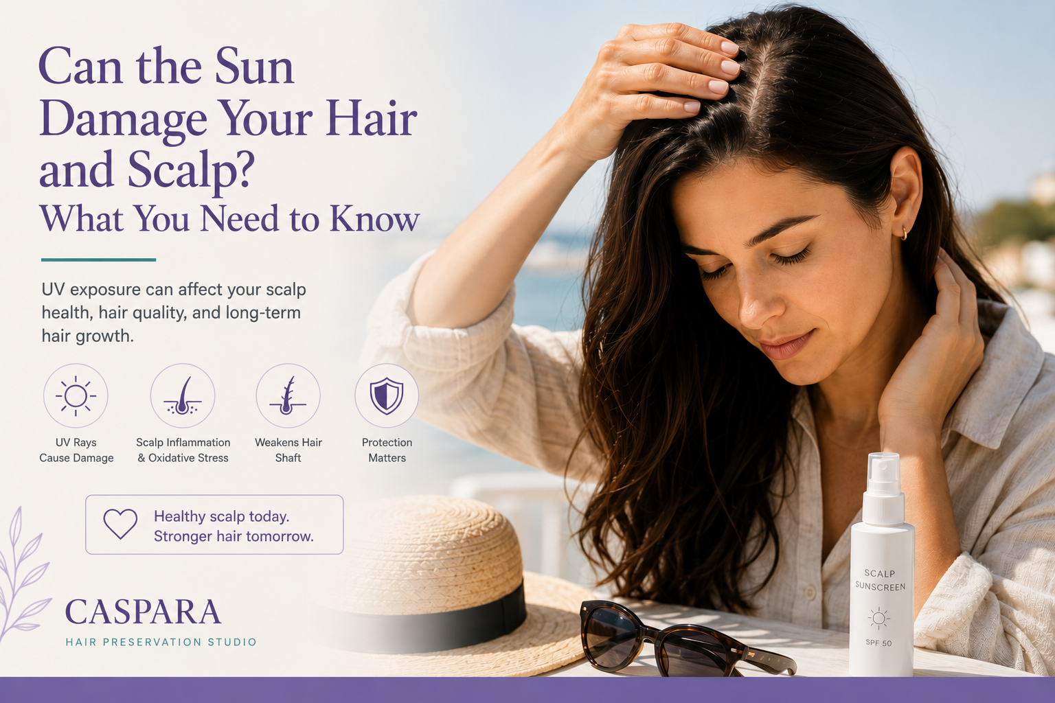 Can the Sun Damage Your Hair and Scalp? What You Need to Know
