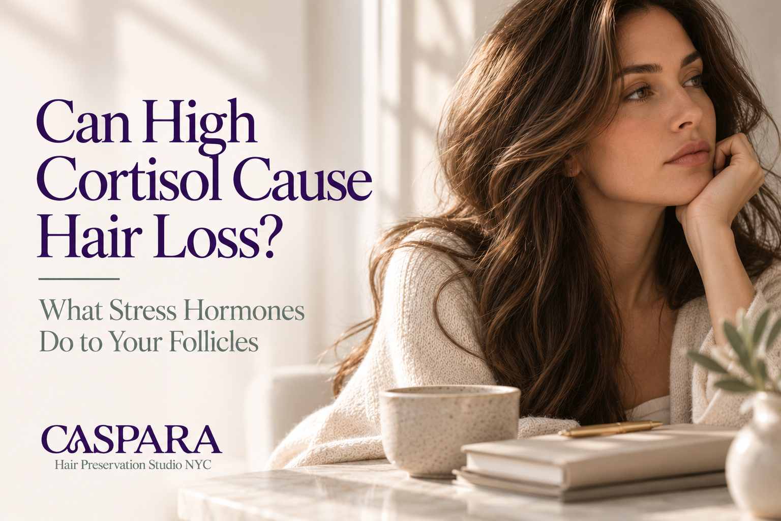 Can High Cortisol Cause Hair Loss? What Stress Hormones Do to Your Follicles