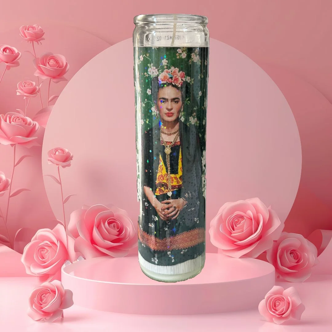 Frida Kahlo Candle