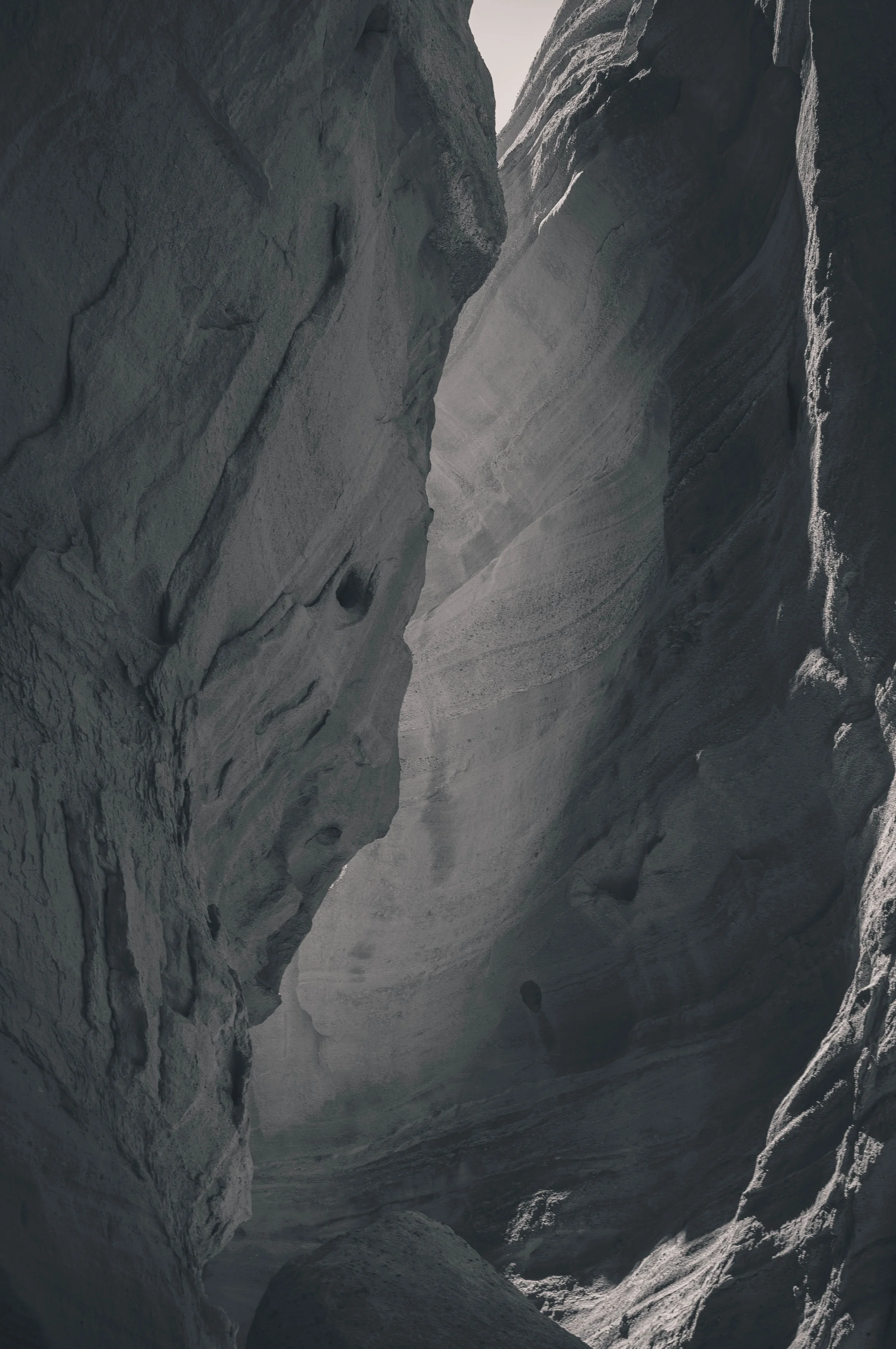 Tent Rocks (Black & White)