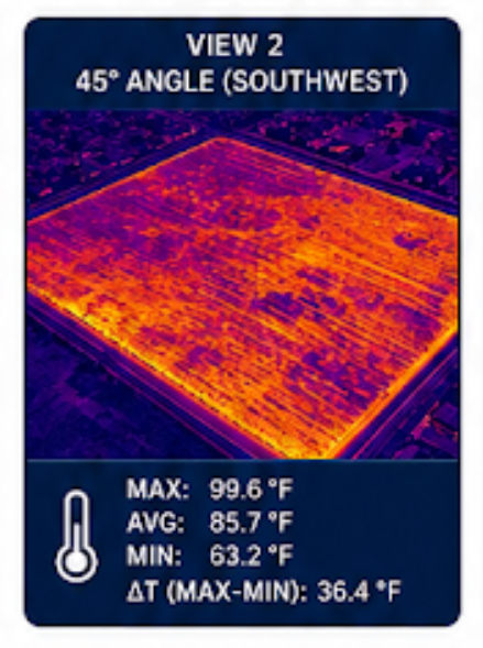 This service helps detect irrigation issues, crop stress, moisture inconsistencies, and potential infrastructure concerns.