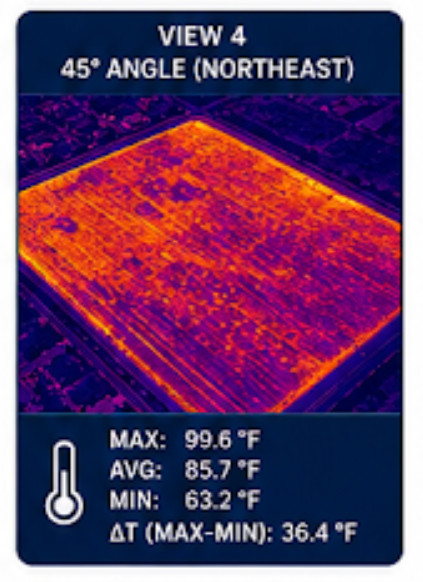 This service helps detect irrigation issues, crop stress, moisture inconsistencies, and potential infrastructure concerns.