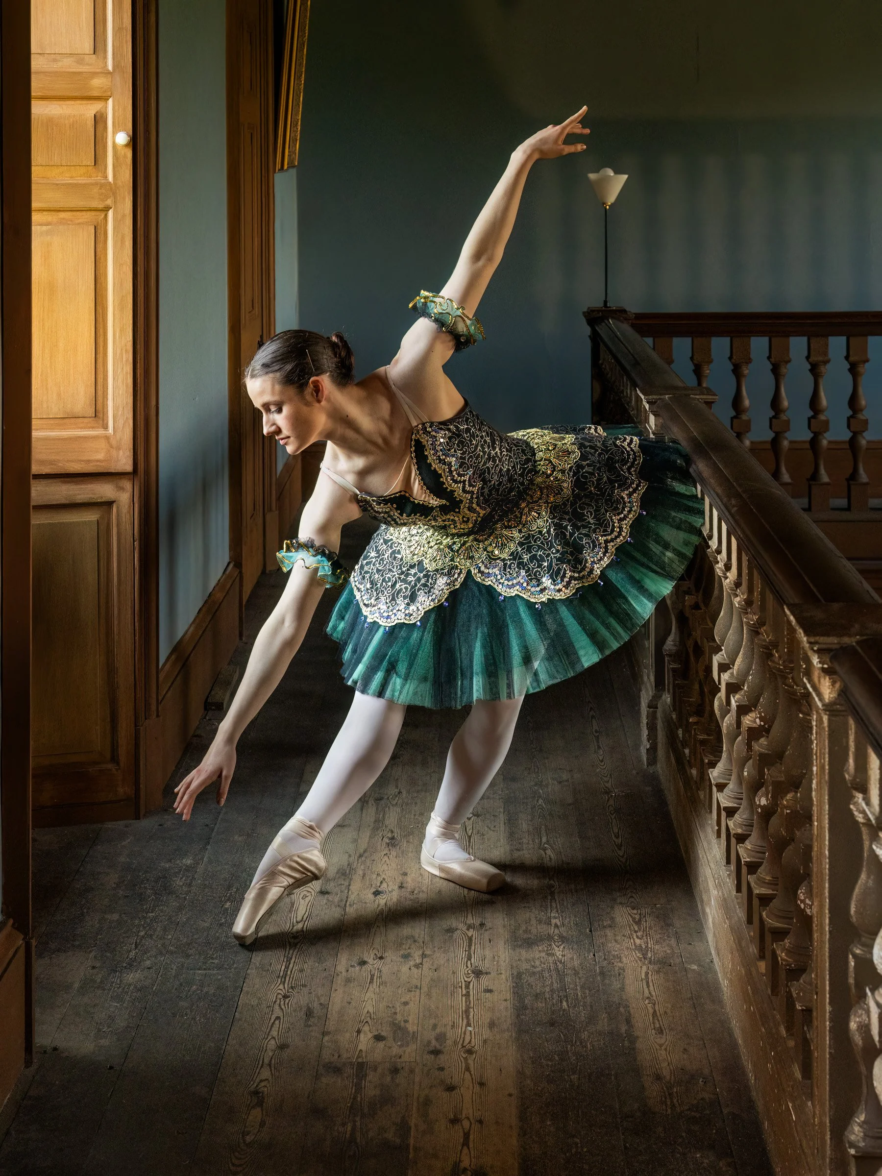 Ballerina on a Balcony