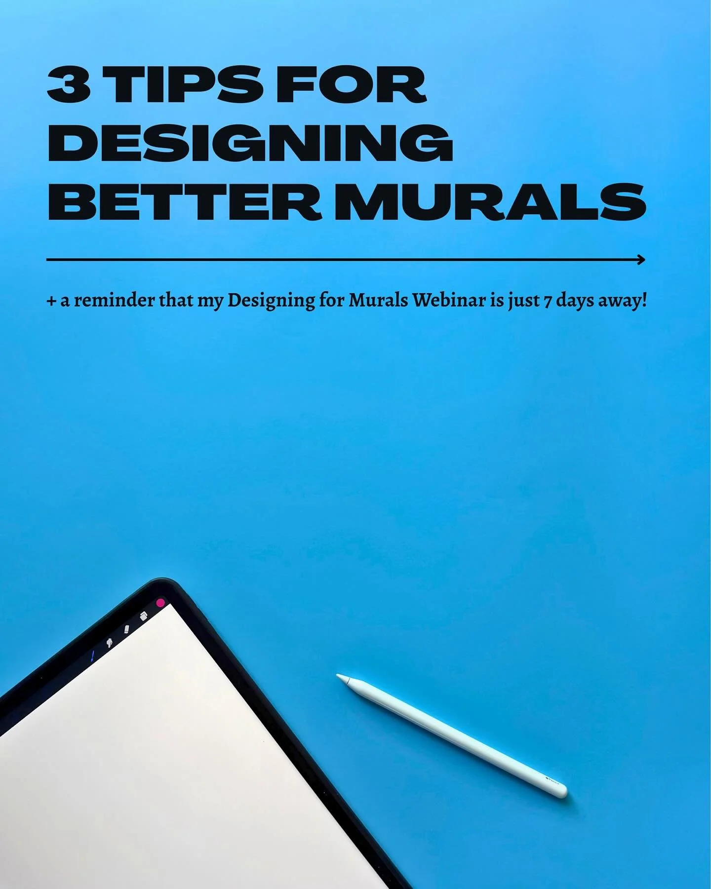 This session is basically a mix of everything I wish I knew when I first started designing murals. You&rsquo;ll get a peek behind the curtain at how I actually design, from Procreate file setup to client presentations, and hear a few of the hard less