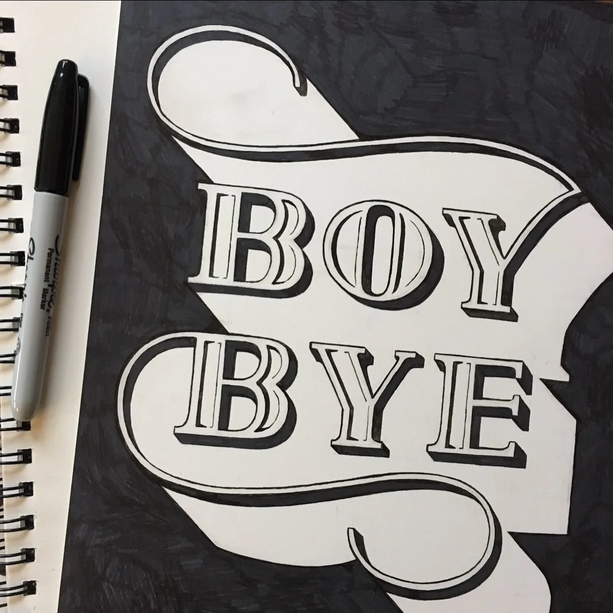 2016 was the year I (Phoebe) quit my corporate graphic design job to go freelance. Looking back through photos, I have no idea how I paid my bills because there was so much drawing just for the gram. All of my artwork was drawn on paper- no iPad in s