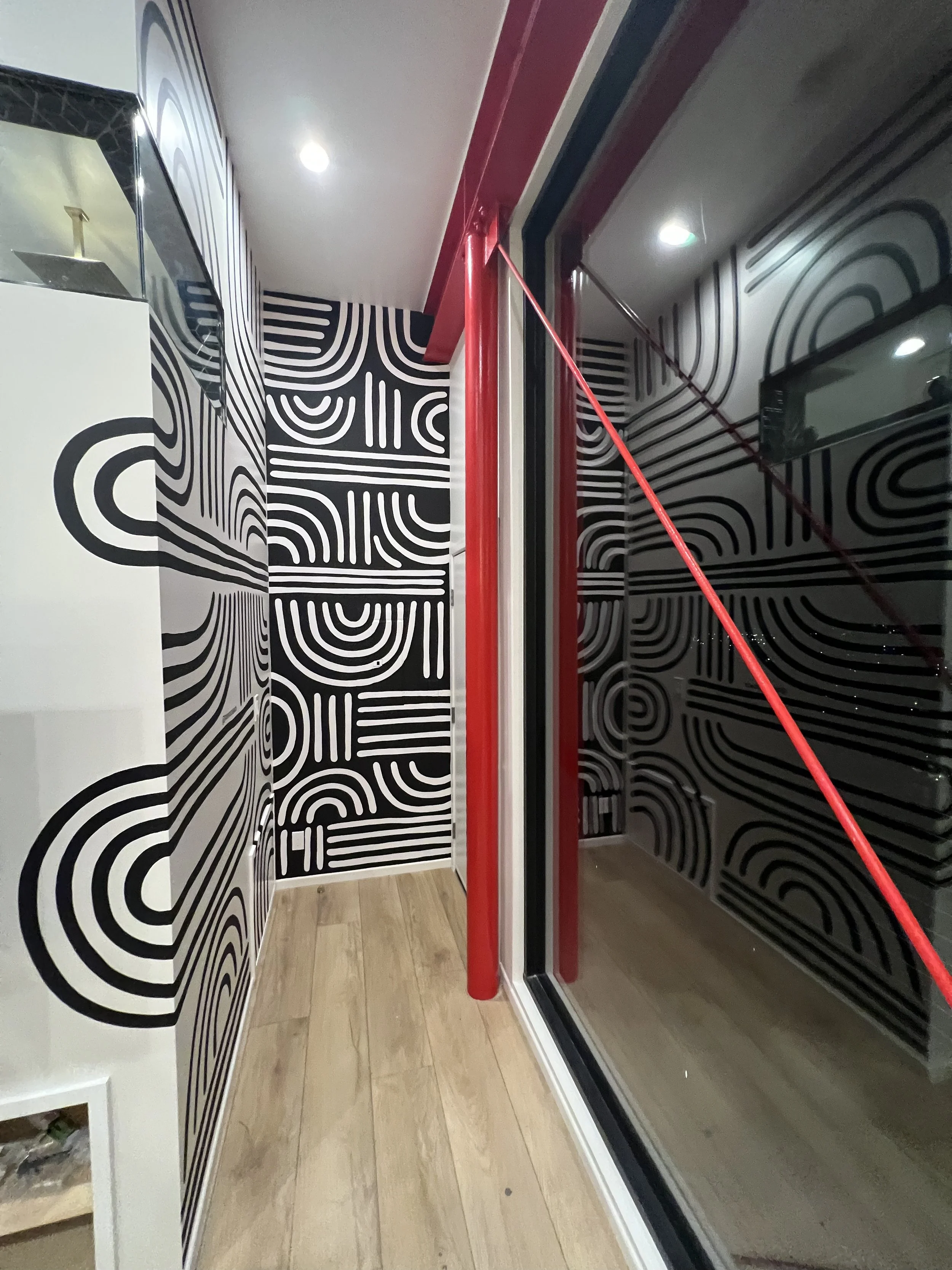 PandrDesignCo_VacationRentalMural