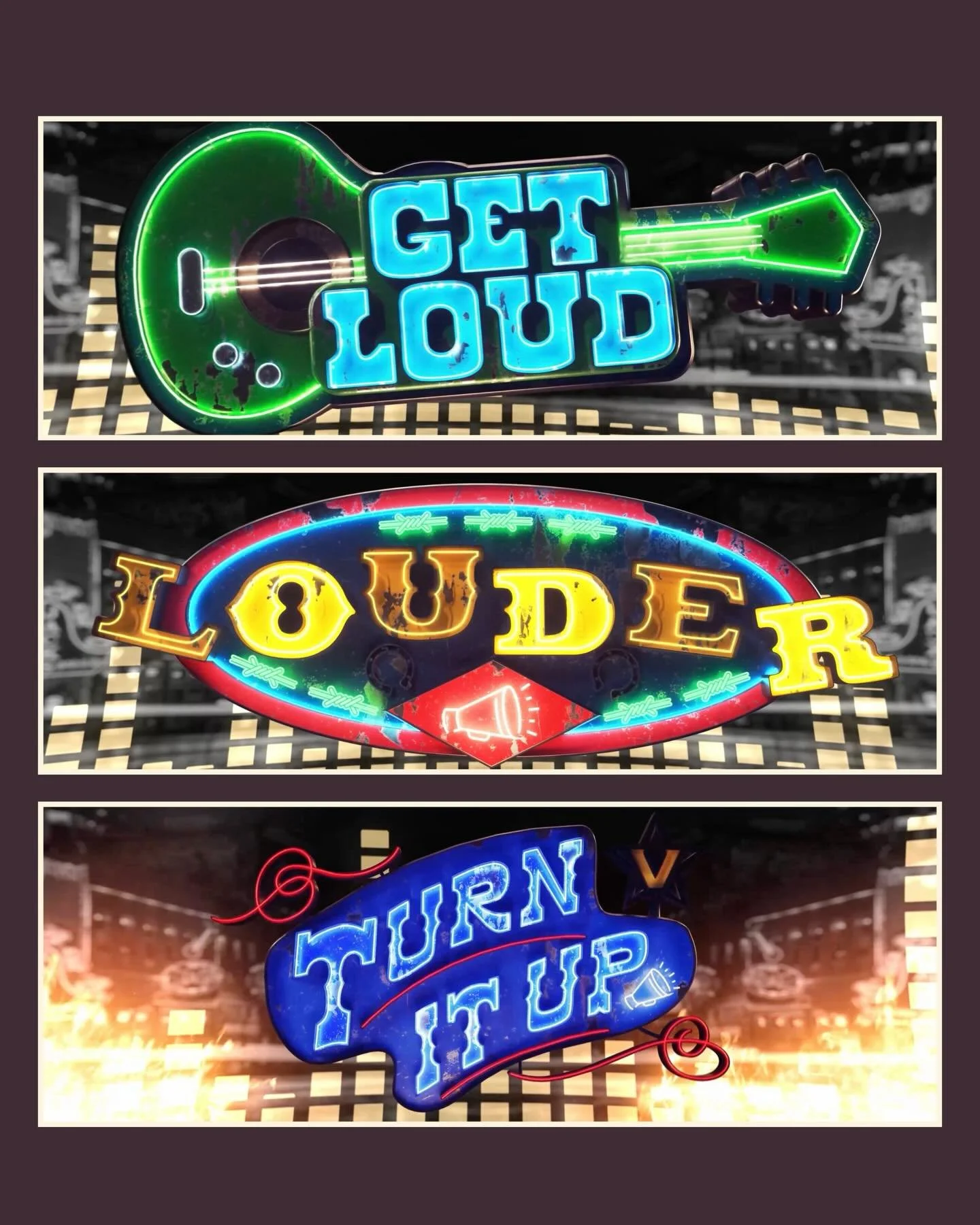 We collaborated on a custom noise meter animation for @vanderbiltu and brought a little Nashville flair to game day. The goal? Capture the energy of vintage neon signage✨⚡️

Custom typography was sketched and vectorized by Pandr, then passed off to H