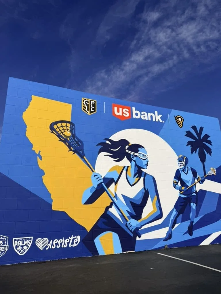 San Diego Mural for US Bank, PLL, WLL