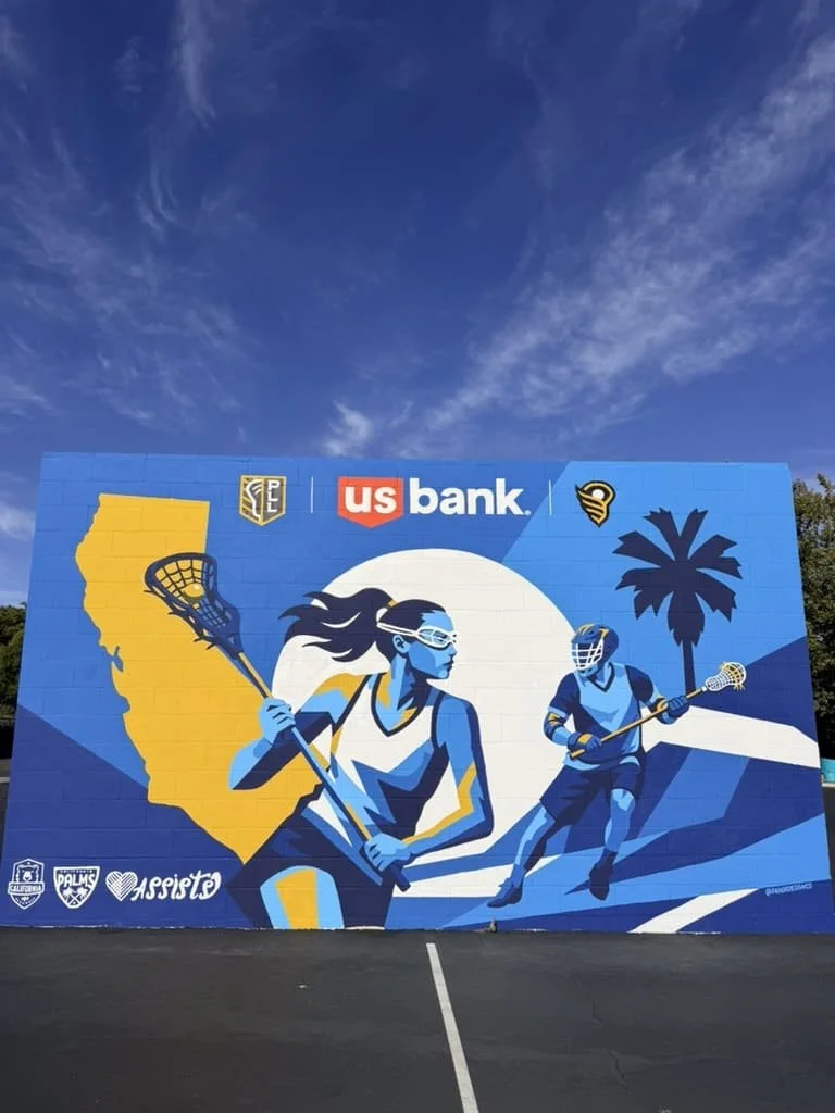 San Diego Mural for US Bank, PLL, WLL