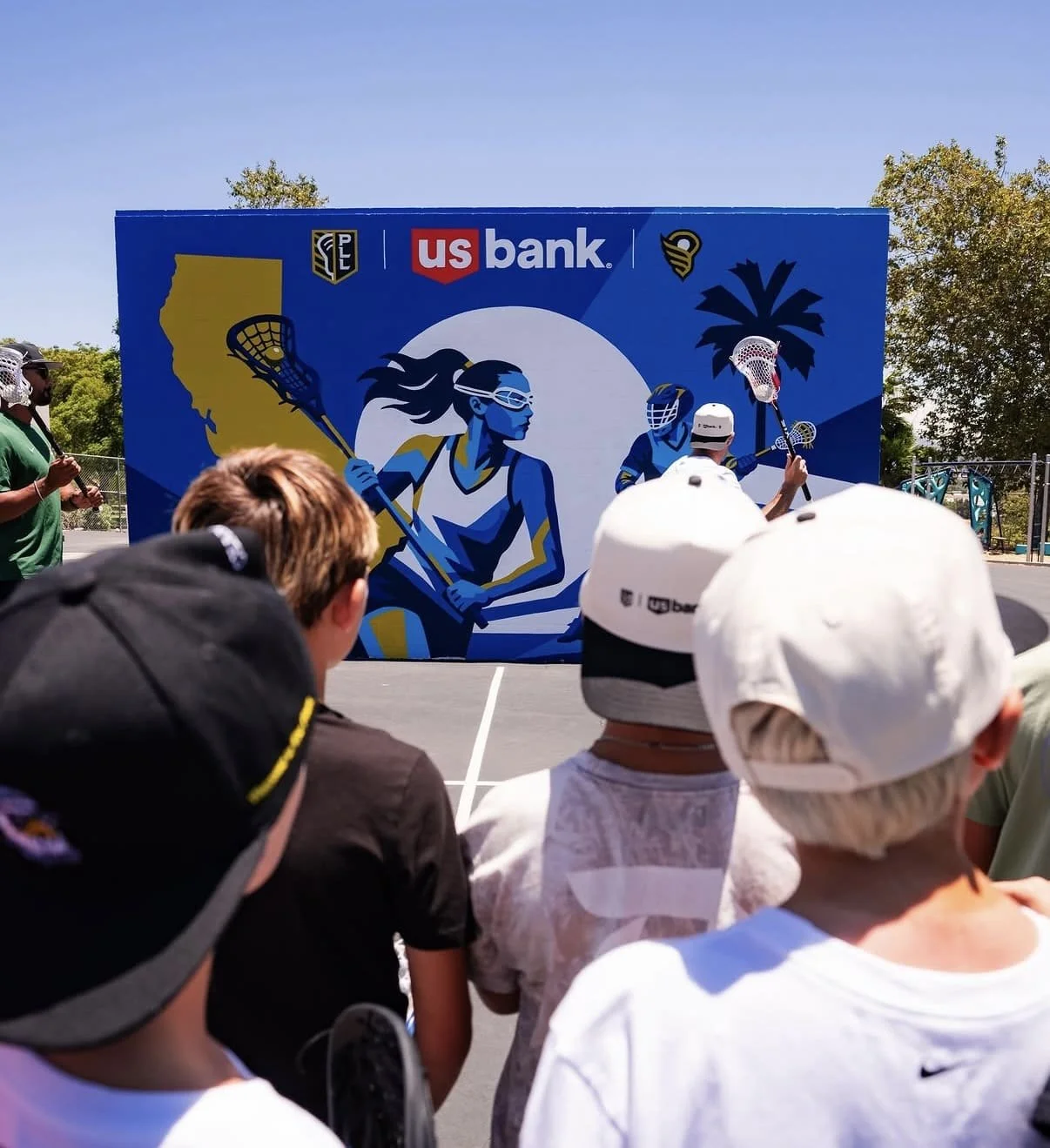 San Diego Mural for US Bank, PLL, WLL