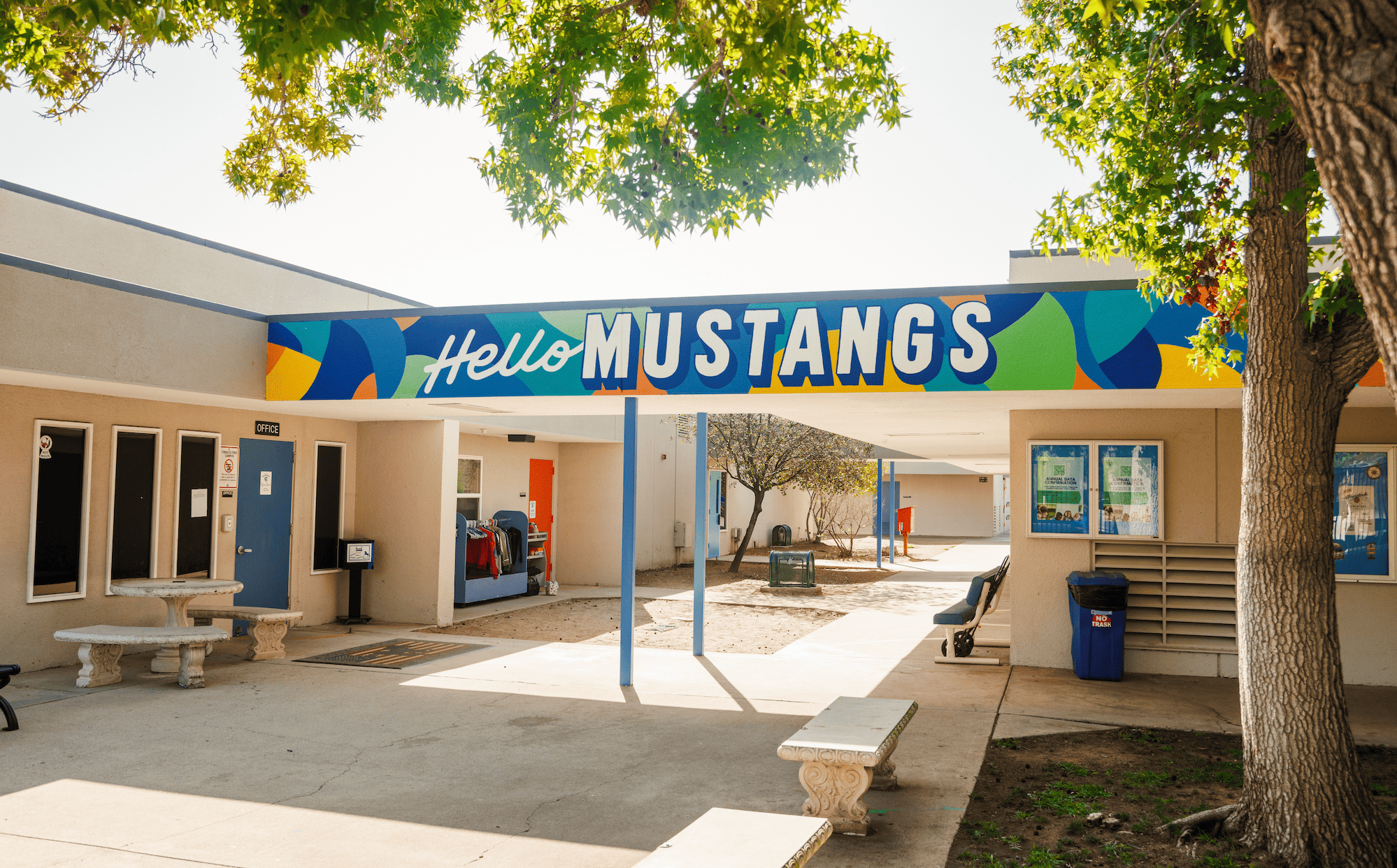 Pandr Design Co School Mural in San Diego