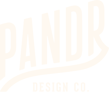 Pandr Design Co logo - a prominent San Diego mural company