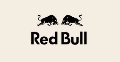 Red Bull logo featuring two black bulls facing each other with the text 'Red Bull' below.