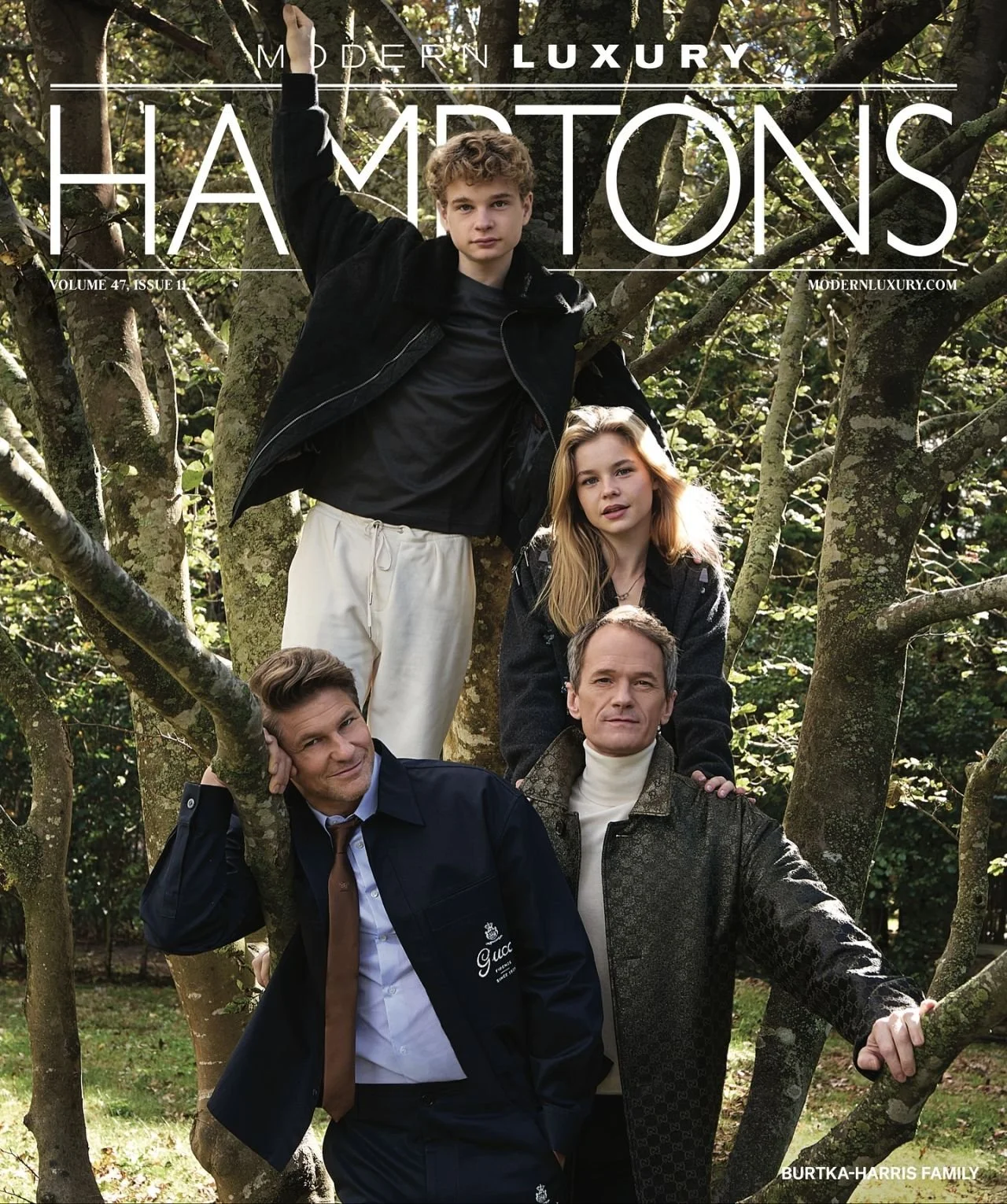 Burtka-Harris Family Hamptons Cover