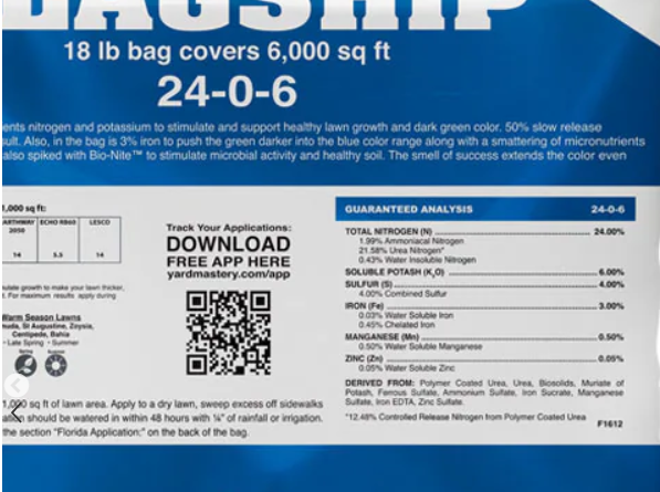 Fertilizer Selection Guide