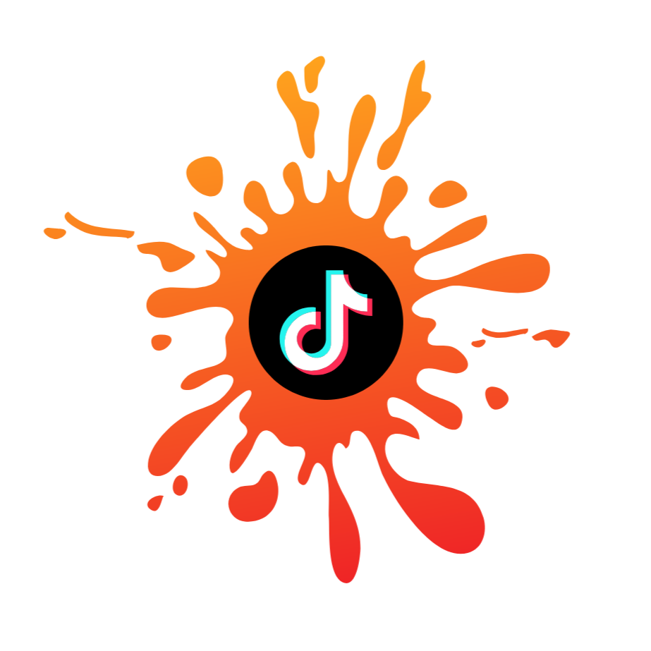 TikTok app logo with white musical note icon on a dark, rounded square background.