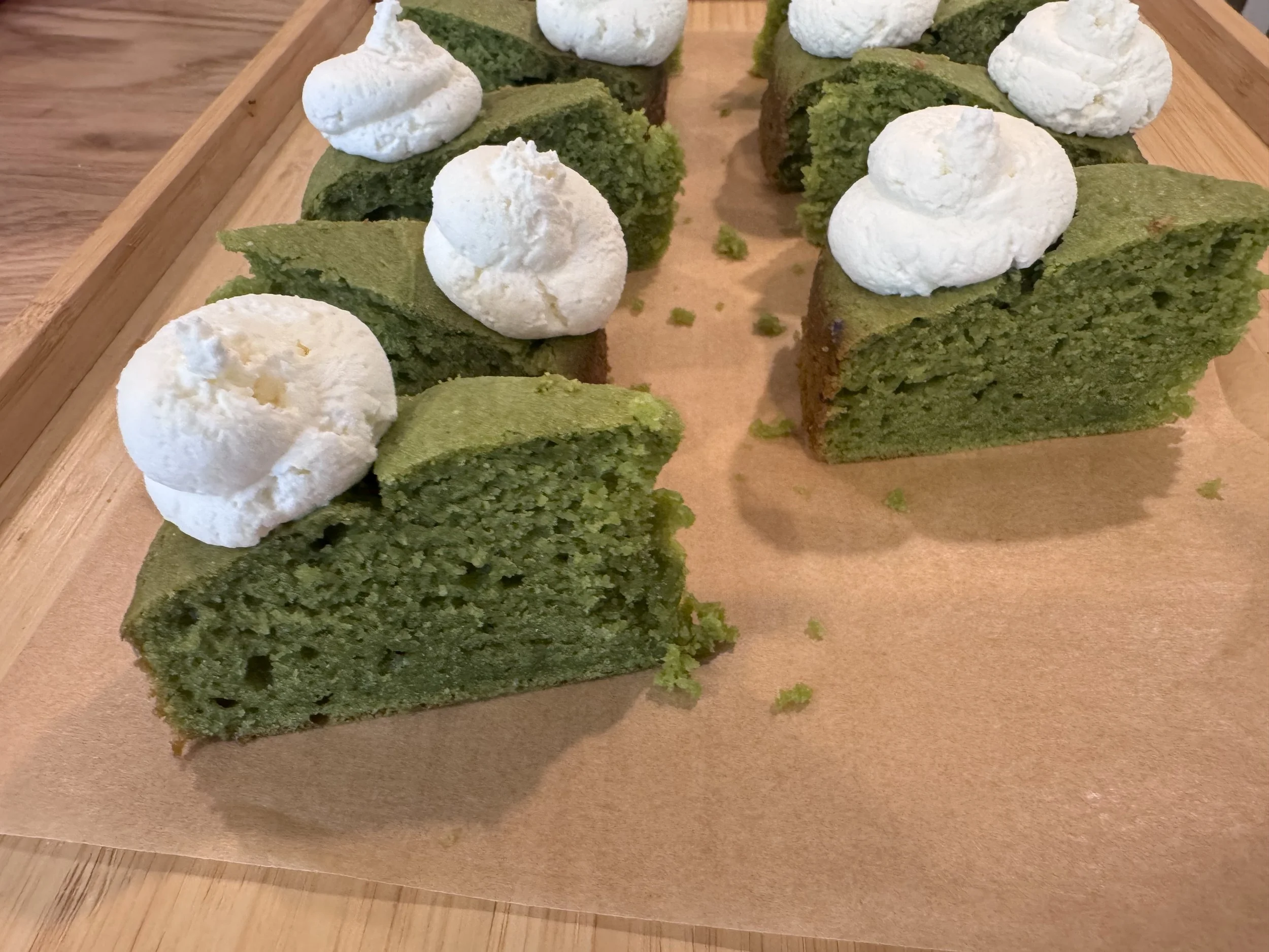 Mini Matcha Cake