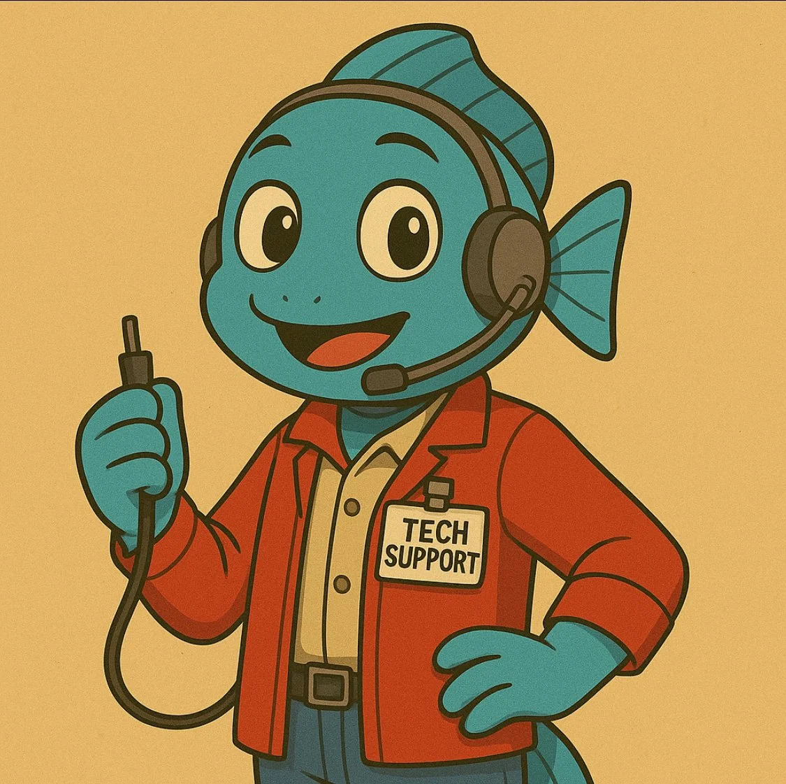 Tech Support Fish – STL Pack